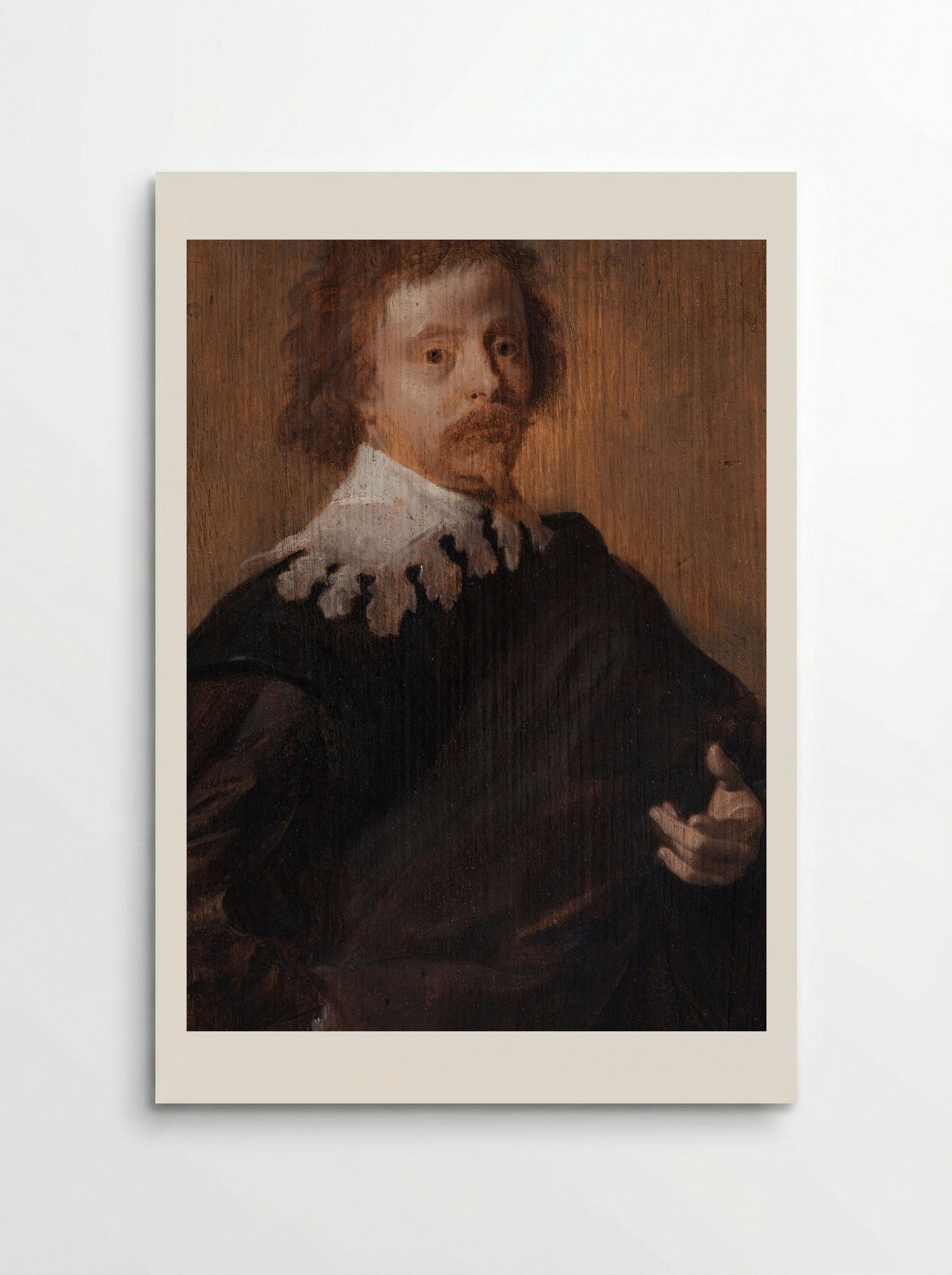 Portrait of Cornelis van Poelenburgh - Anthony van Dyck - Poster