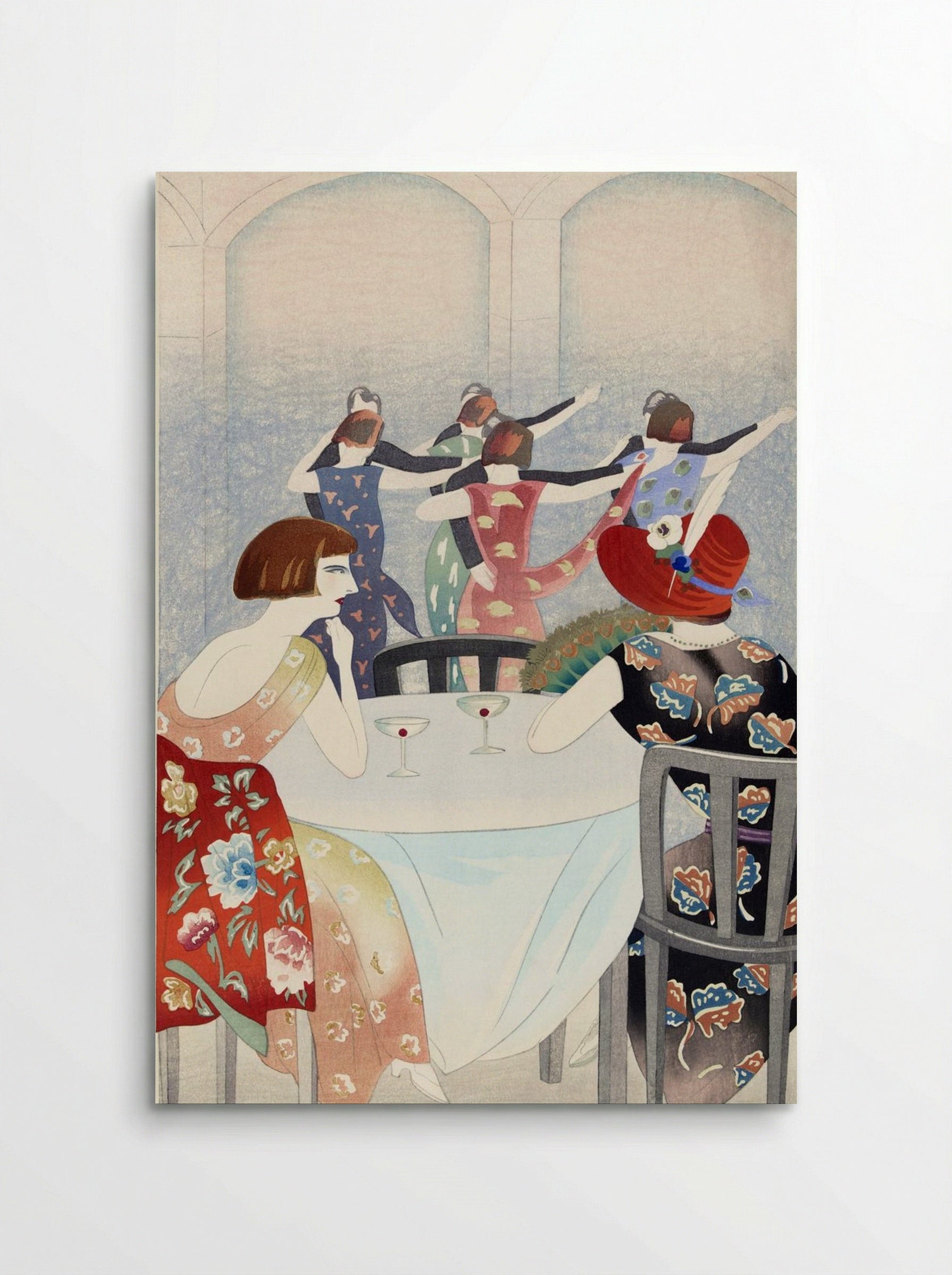 Dance Salon at the New Carlton Hotel, Shanghai - Yamamura Toyonari - Poster