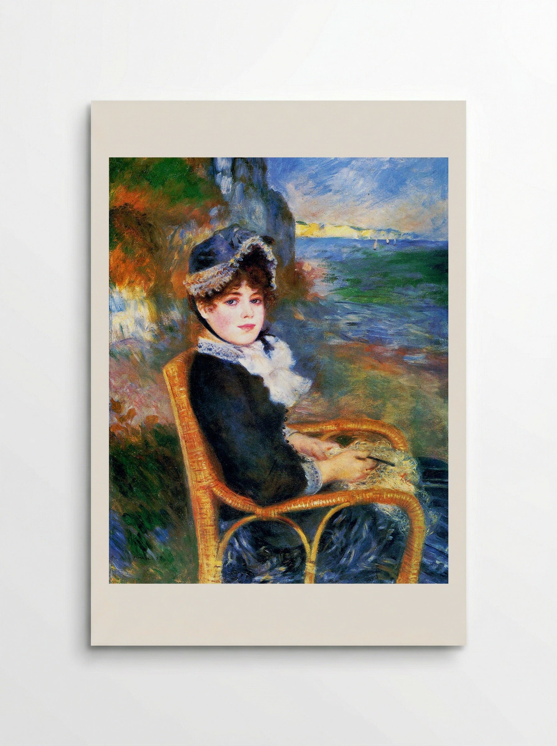 By the Seashore - Pierre-Auguste Renoir - Poster