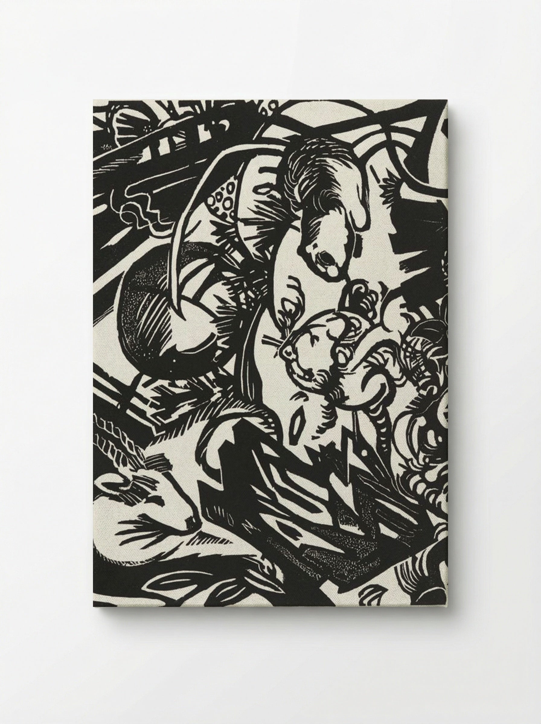 Animal Legend (Tierlegende) - Franz Marc - Canvas