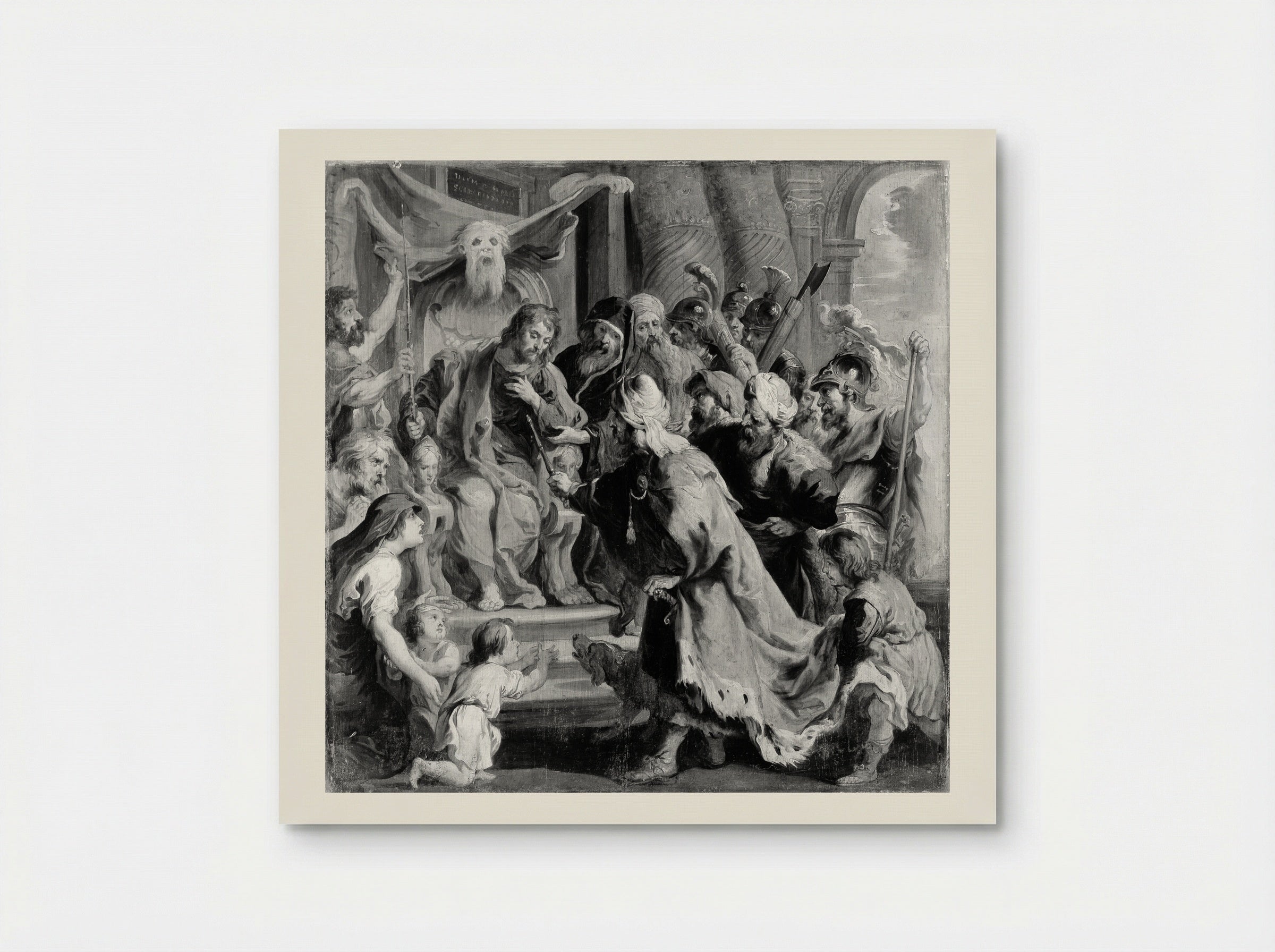Cambyses Appointing Otanes Judge - Peter Paul Rubens - Poster
