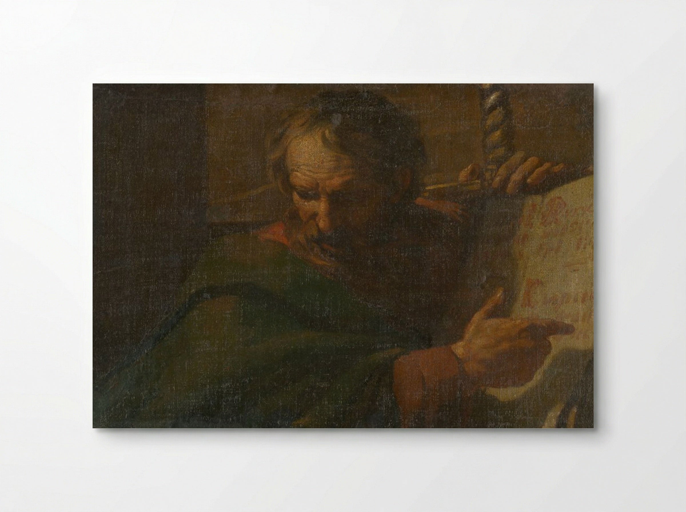 Saint Paul Reading - Rembrandt van Rijn - Poster