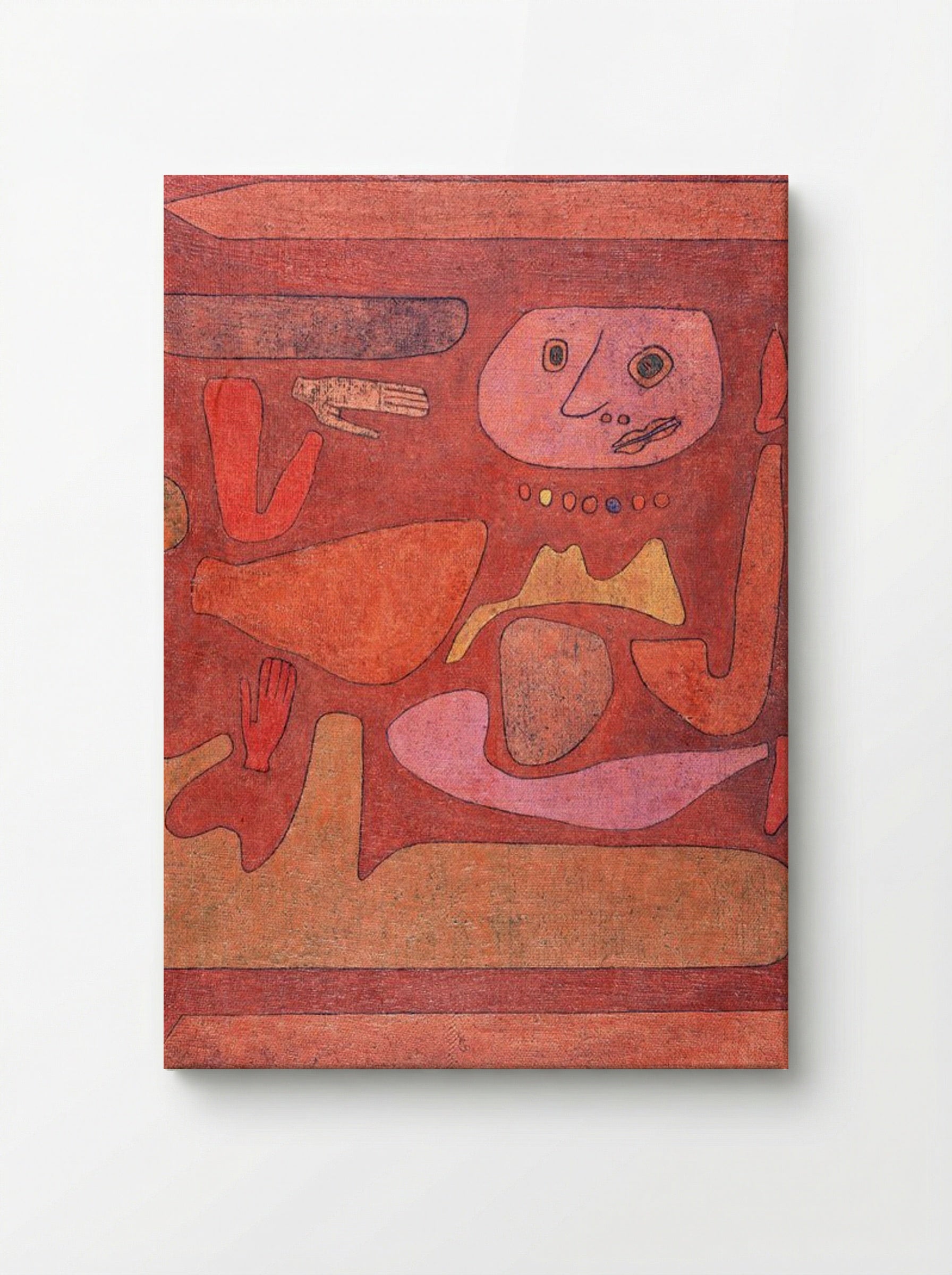 The Man of Confusion - Paul Klee - Canvas