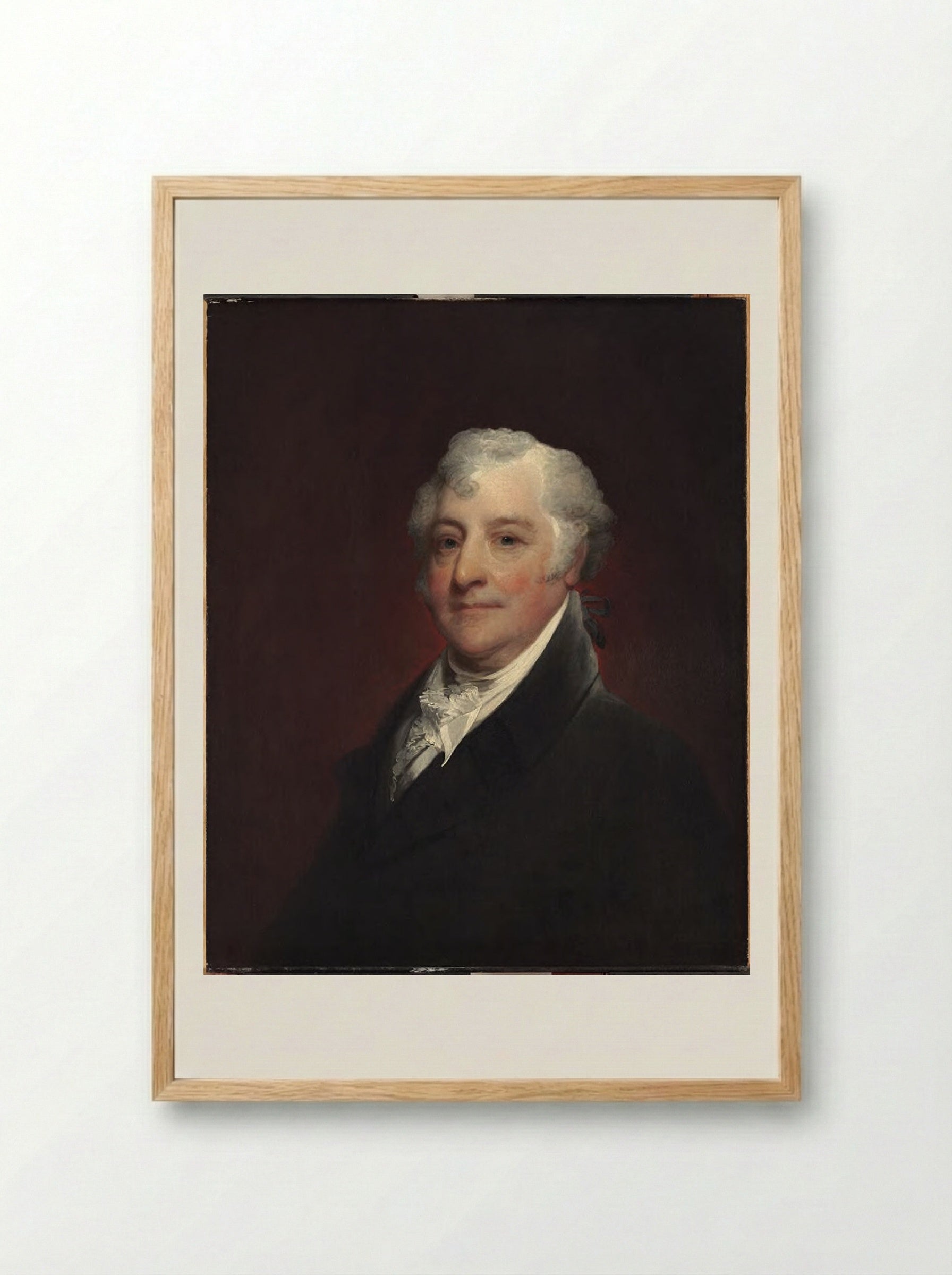 Joseph Coolidge (1747-1820) - Gilbert Stuart - Framed Print Wood