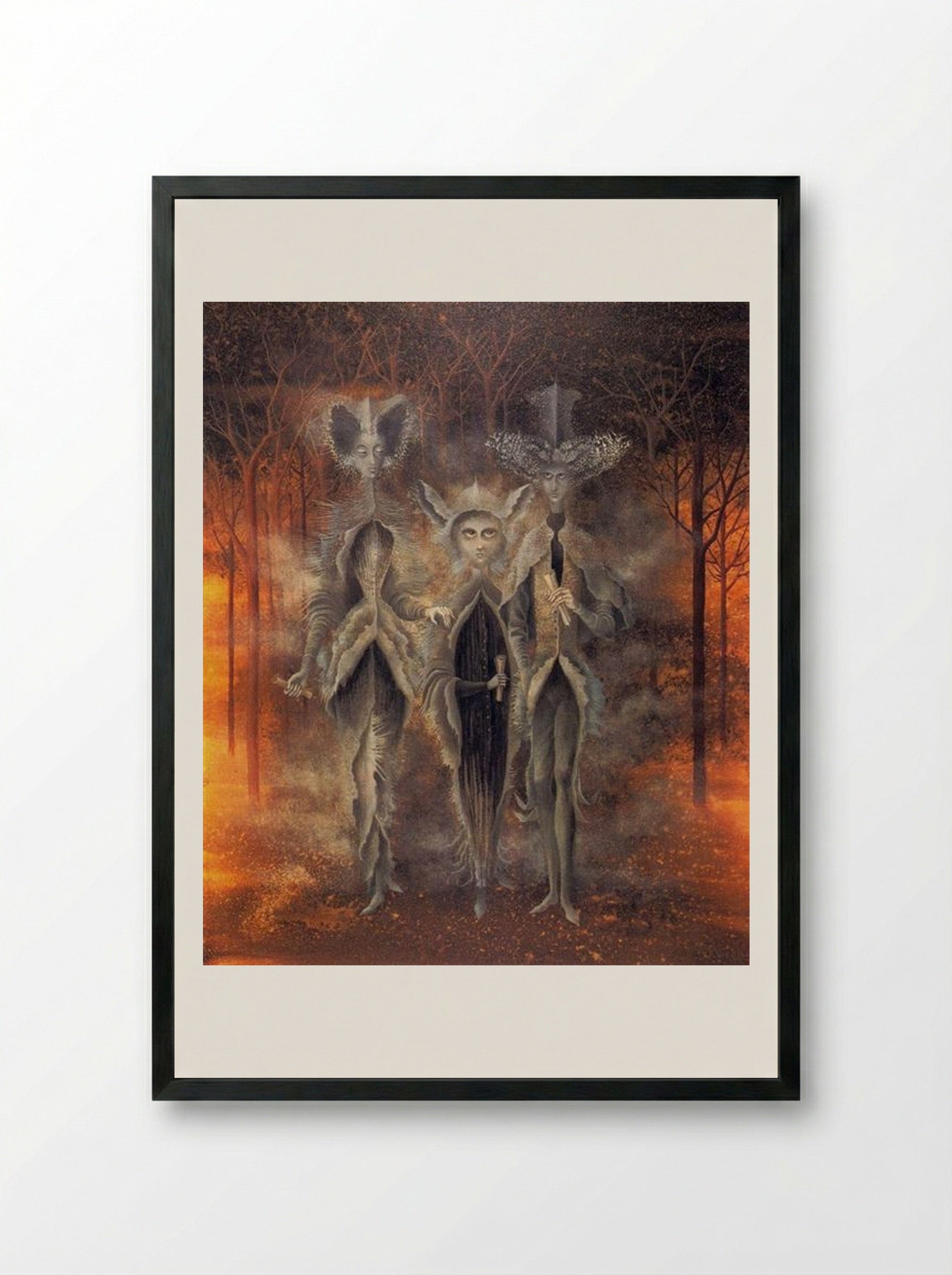 Aurora - Remedios Varo - Framed Print Black