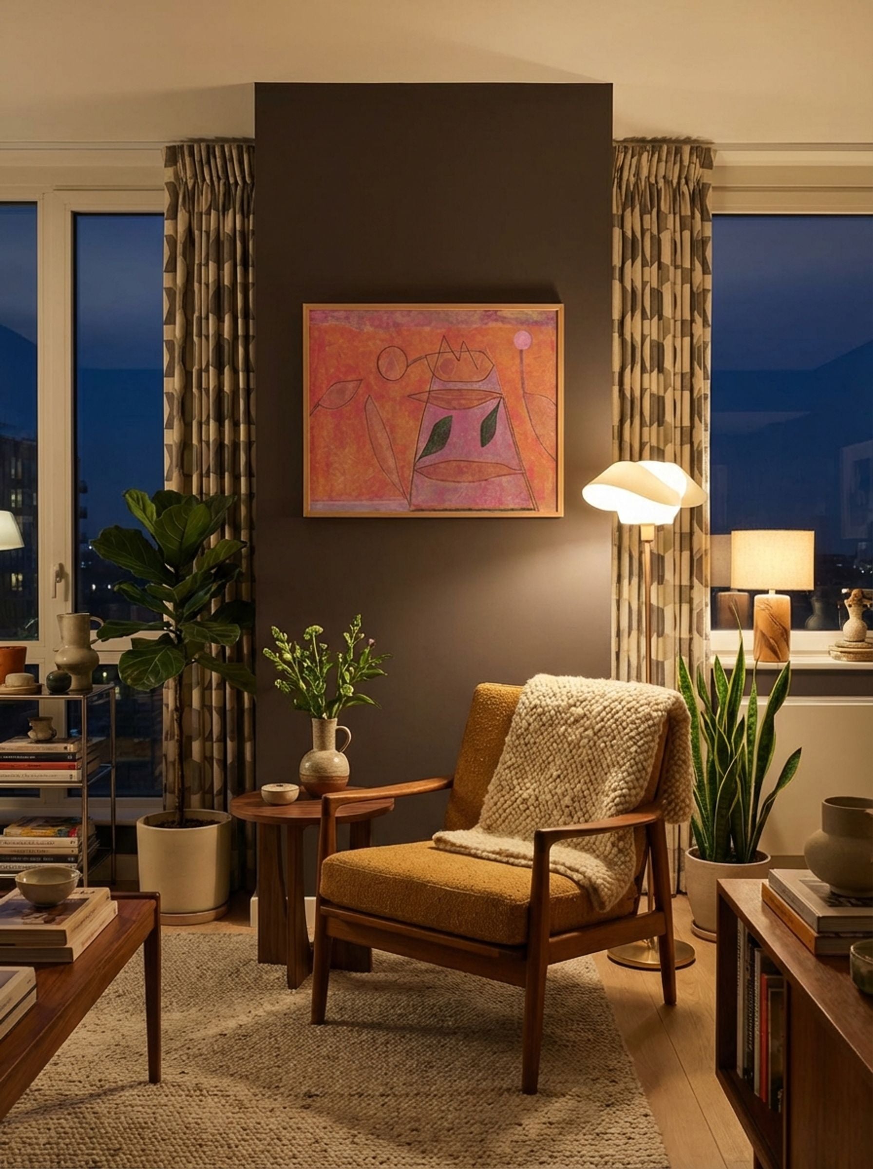 Untitled (Geometric Landscape) - Paul Klee - Lifestyle