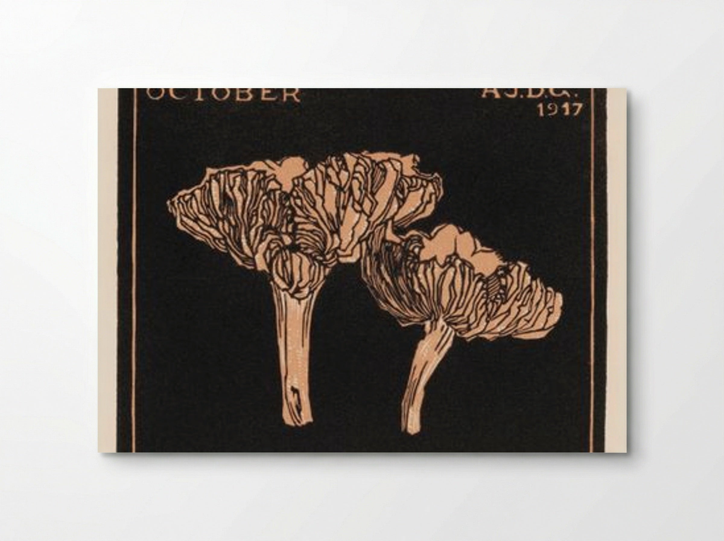 October - Julie de Graag - Poster