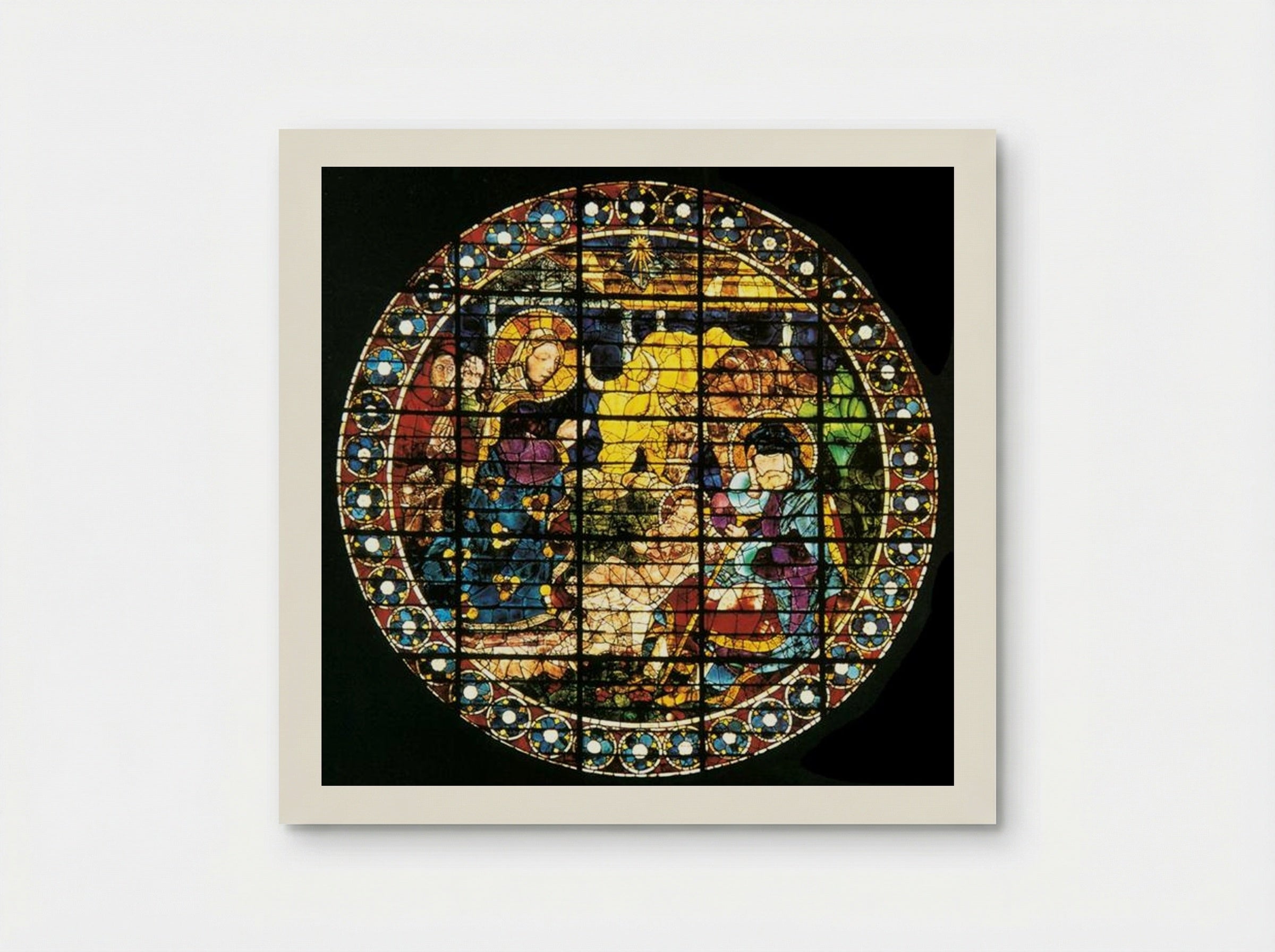 Oculus depicting The Nativity - Paolo Uccello - Poster