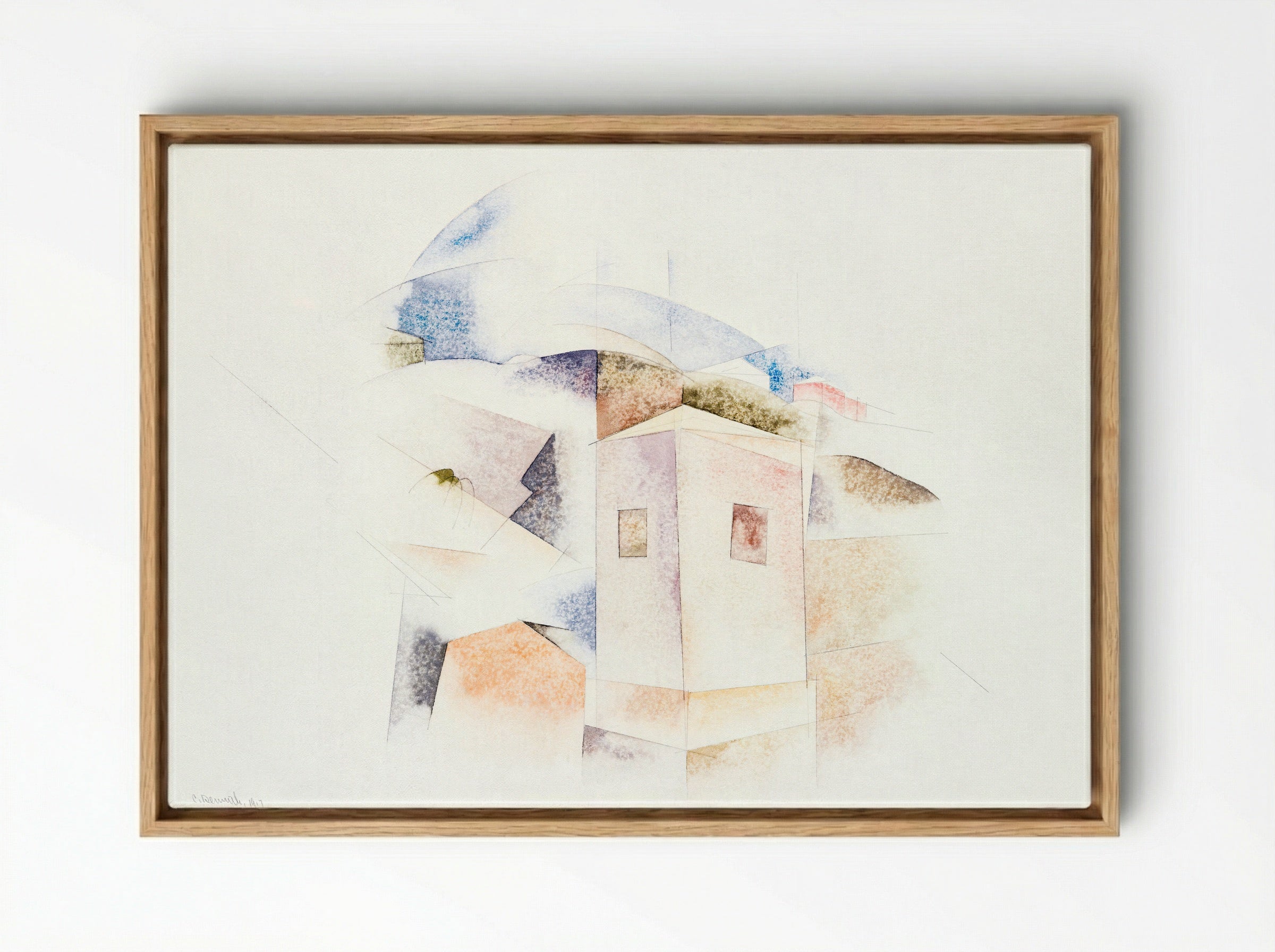 Bermuda No. 4 - Charles Demuth - Framed Canvas Wood