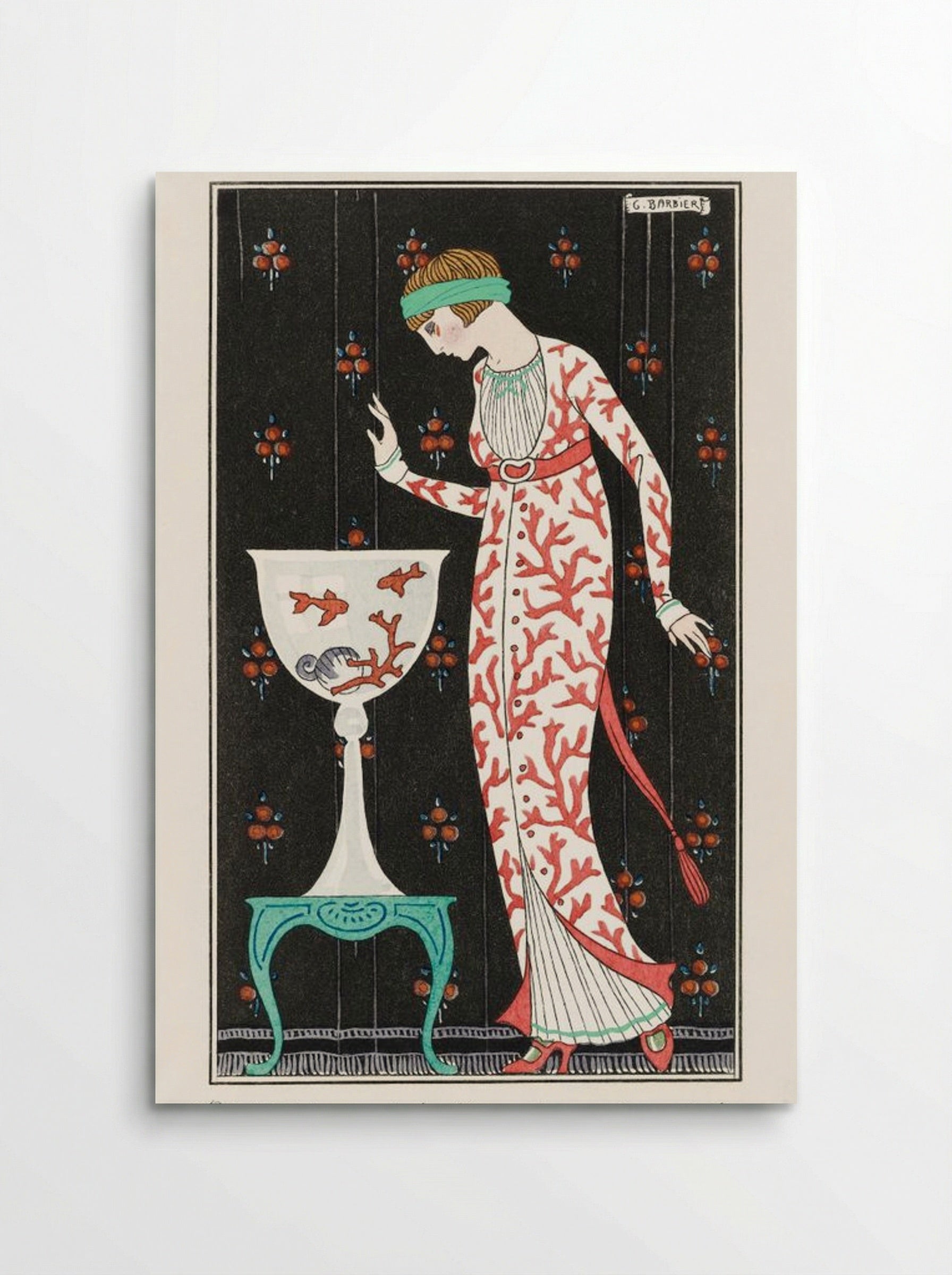 Costumes Parisiens: Grande Robe du Soir - George Barbier - Poster