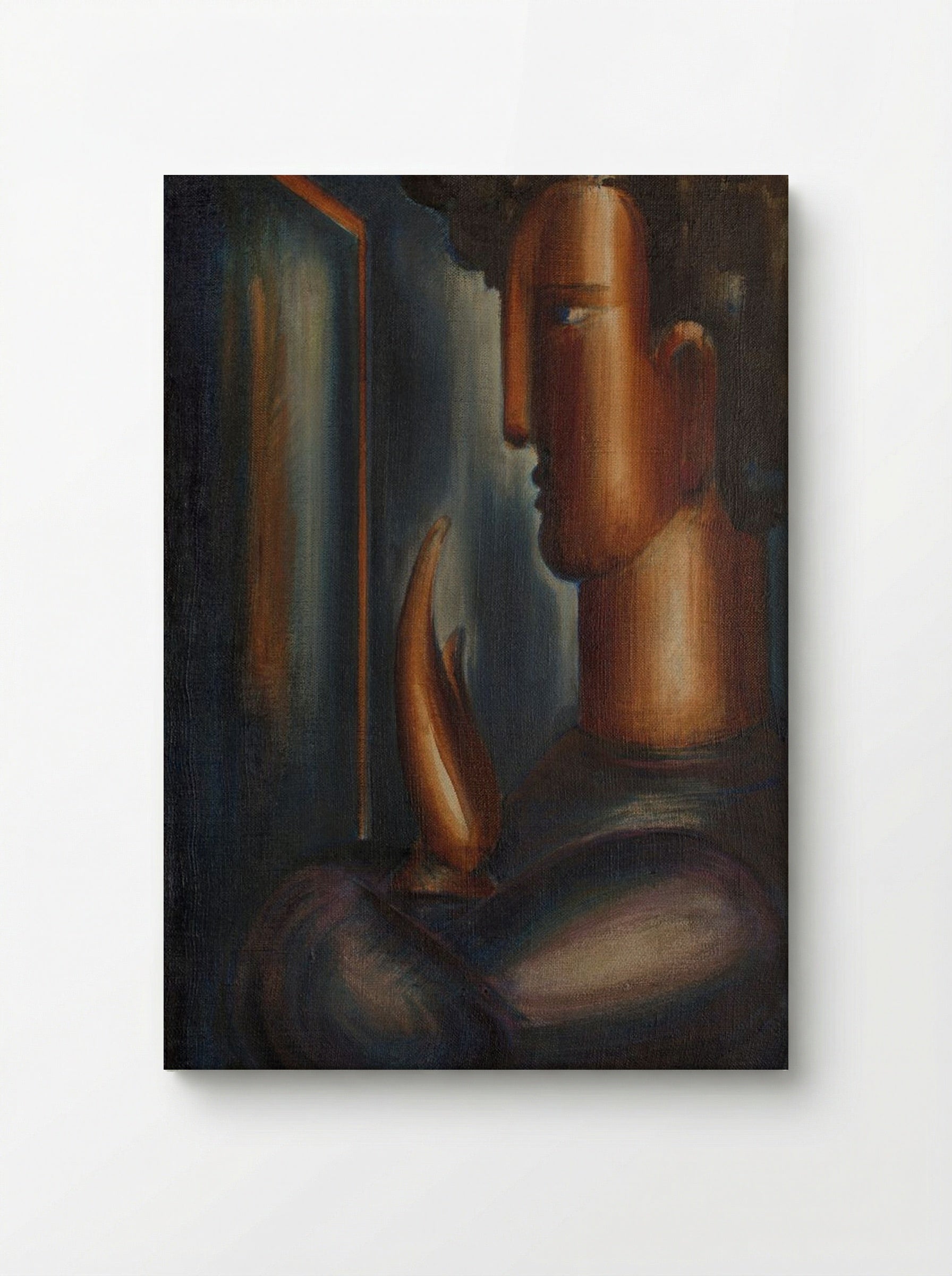 Before the Mirror - Oskar Schlemmer - Canvas