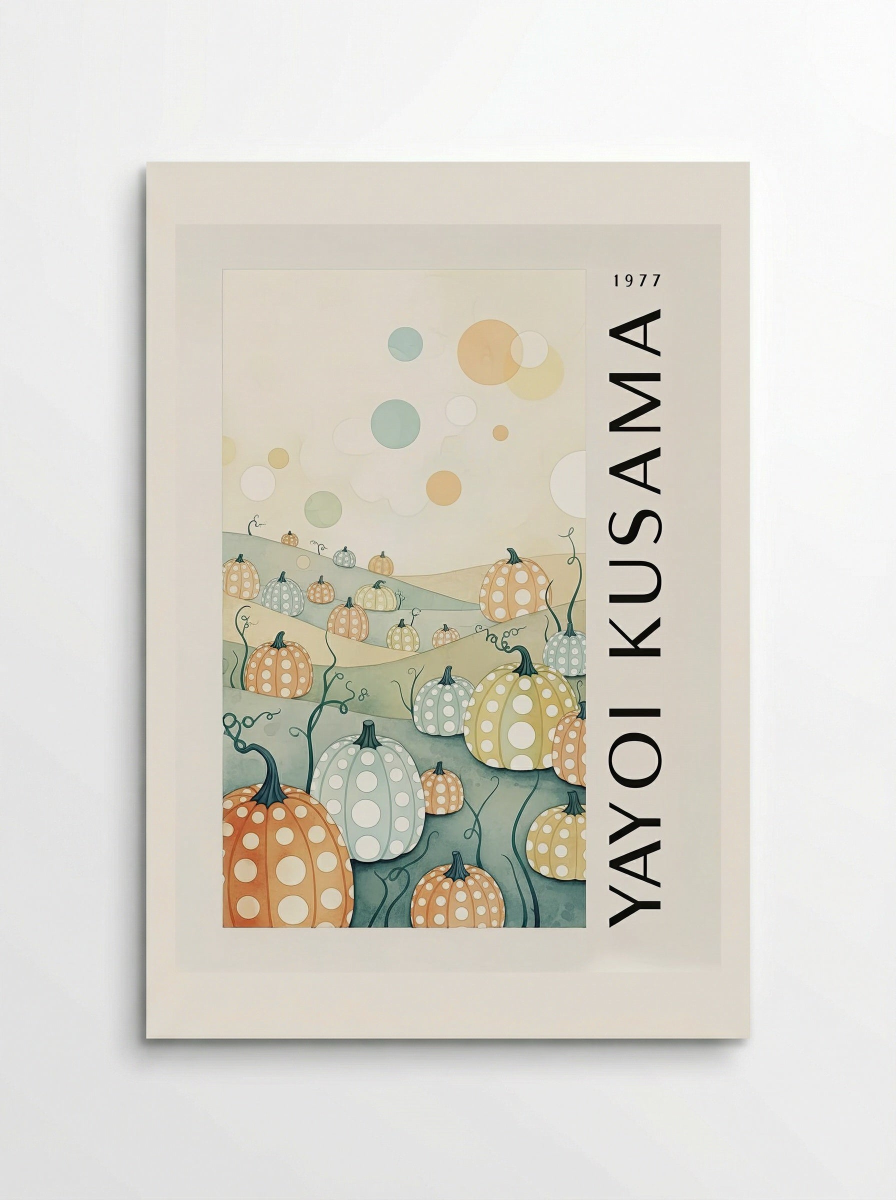 Pumpkins - Yayoi Kusama - Poster