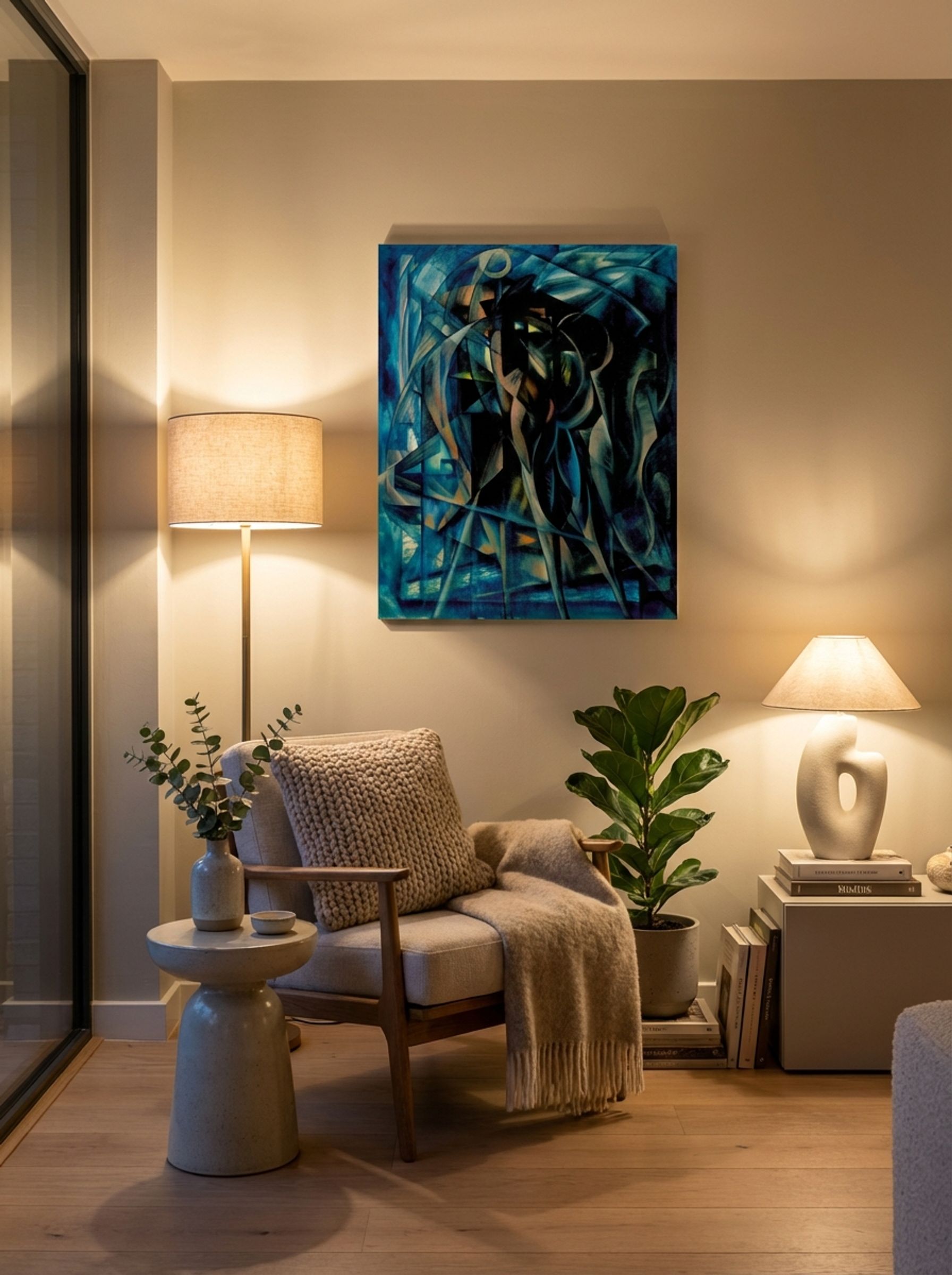 Figures in Blue - Benjamin F. Berlin - Lifestyle