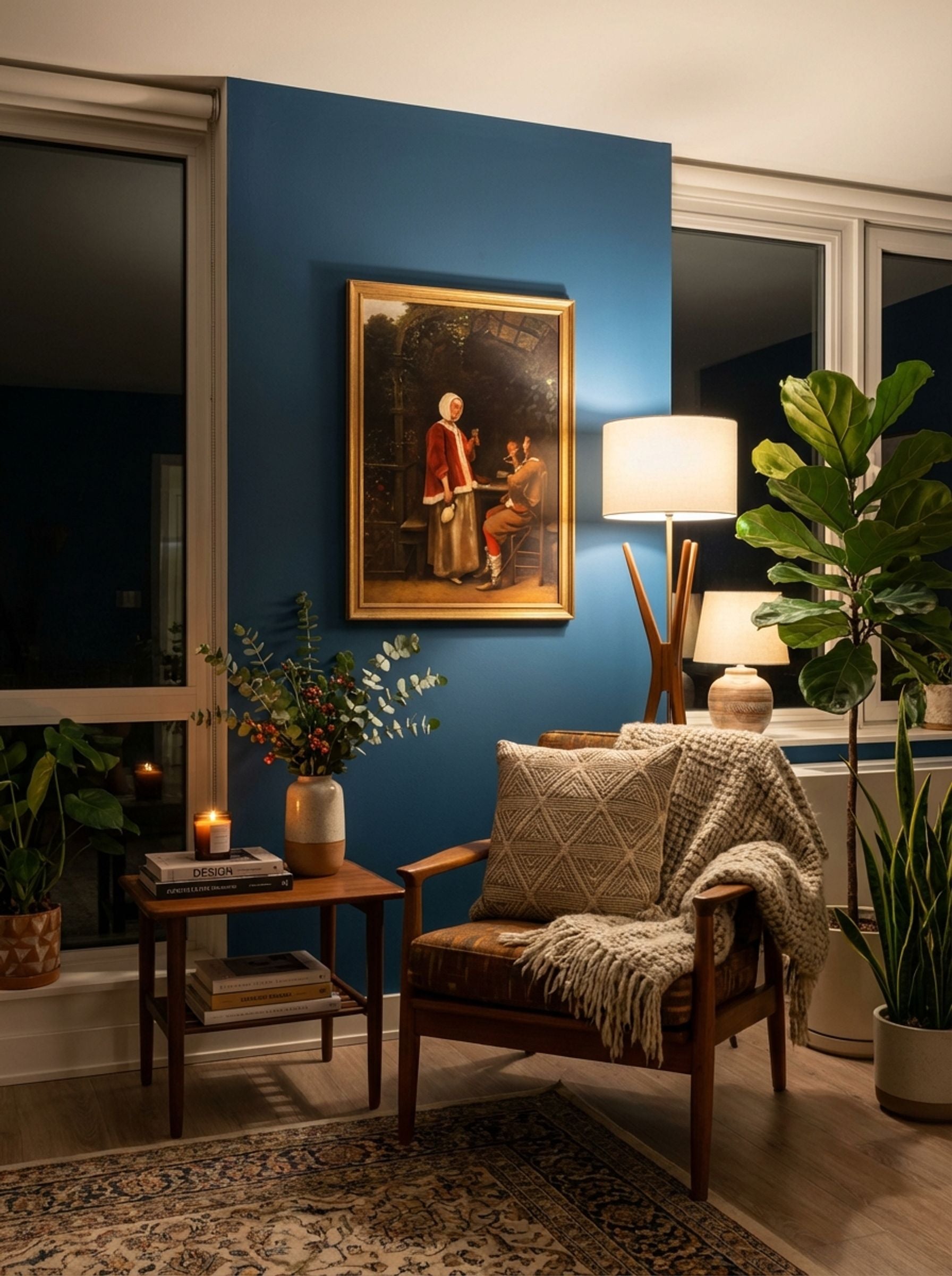 A Woman and Two Men in an Arbor - Pieter de Hooch - Lifestyle