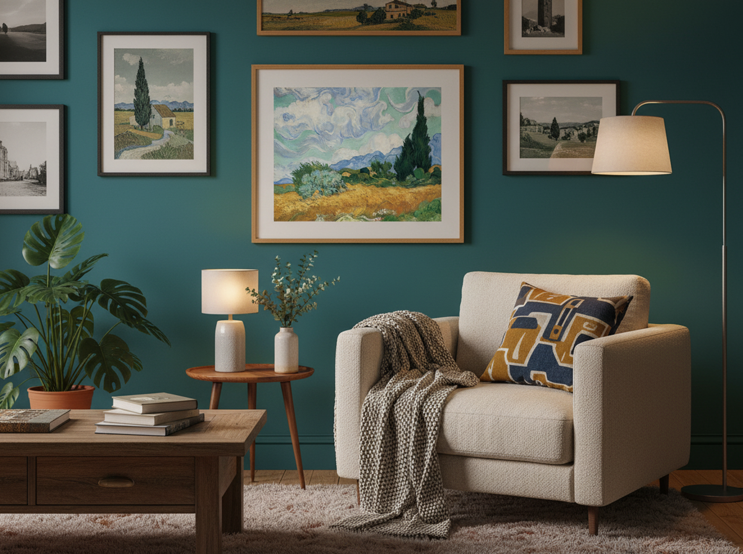 Wheatfield with Cypresses - Vincent van Gogh - Lifestyle