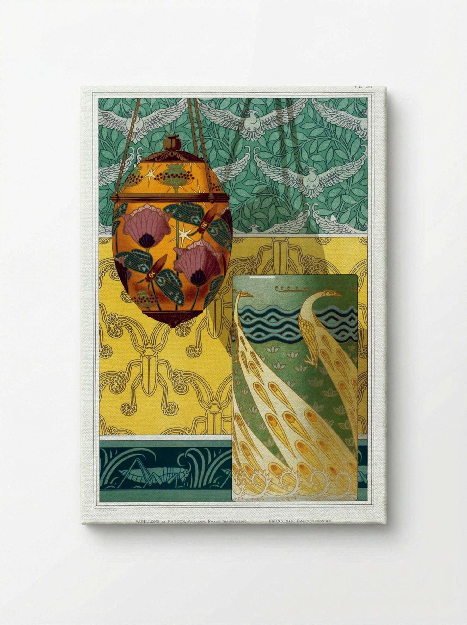 L'Animal dans la Decoration, Plate 30 - Fine Art Print - Canvas