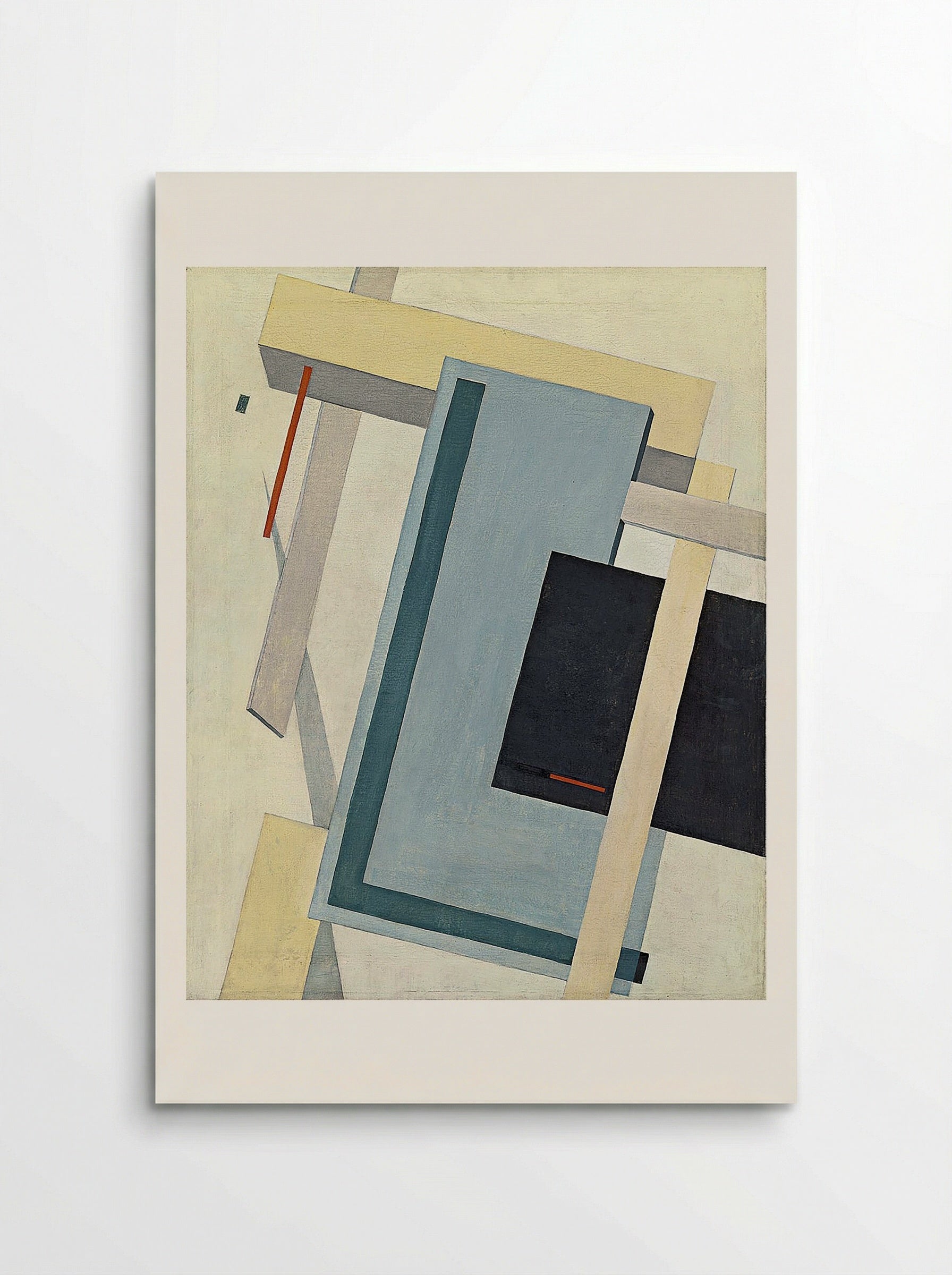 Proun 4B - El Lissitzky - Poster