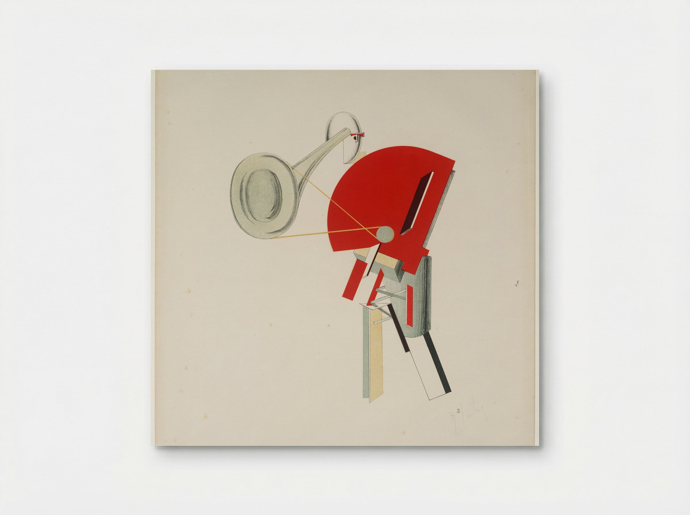 Announcer - El Lissitzky - Poster