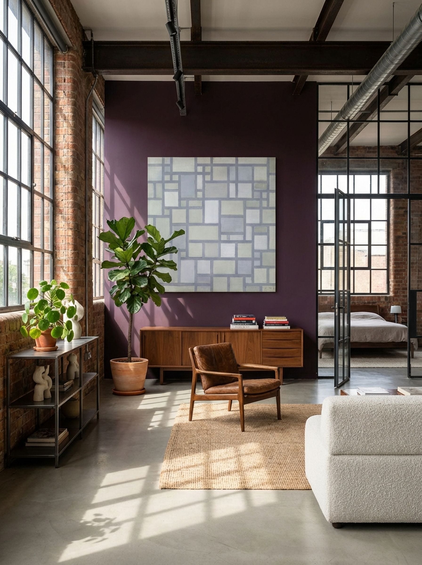 Composition with Gray Lines - Piet Mondrian - Lifestyle