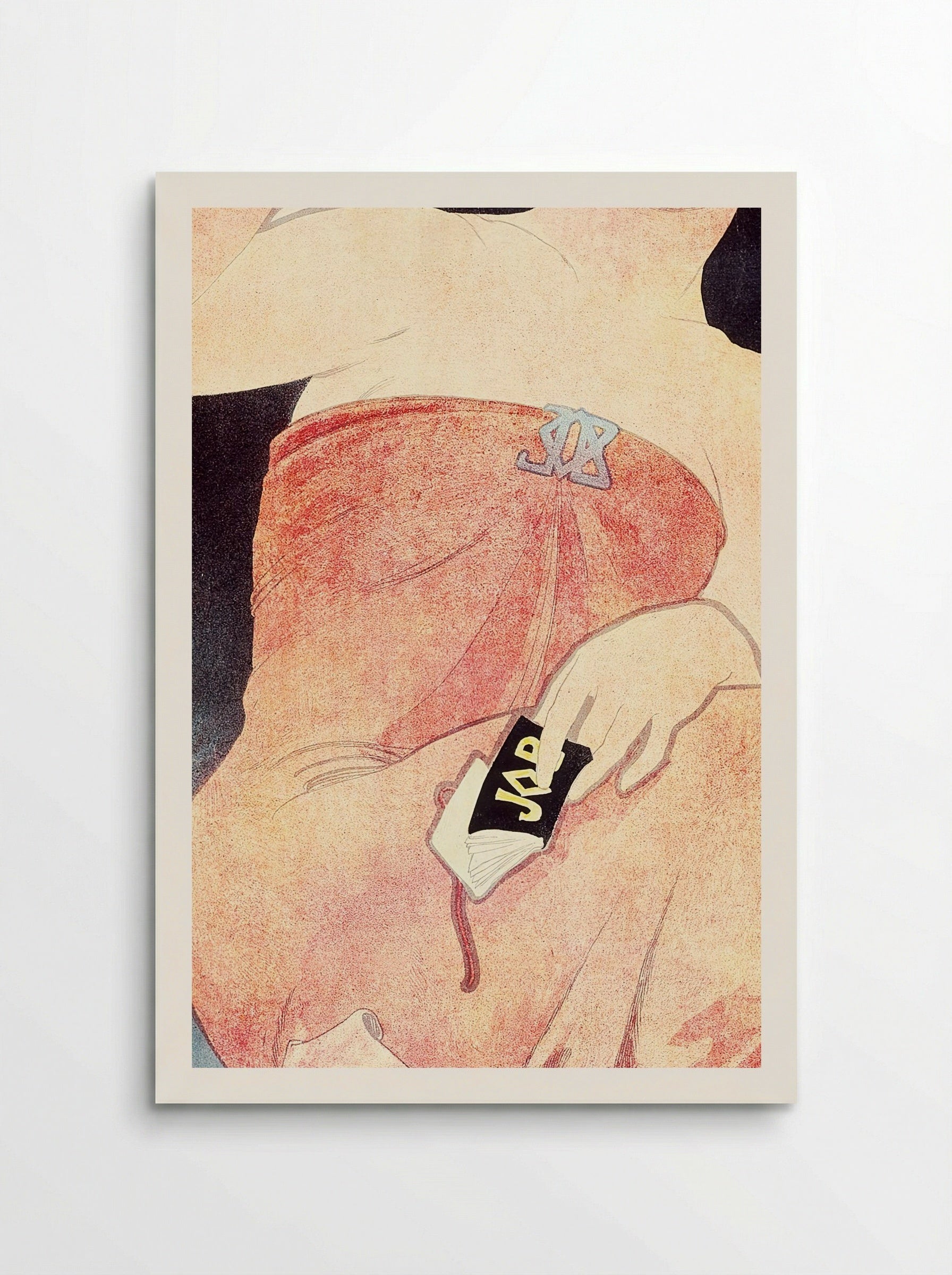 JOB (Woman Smoking) - Alphonse Mucha - Poster