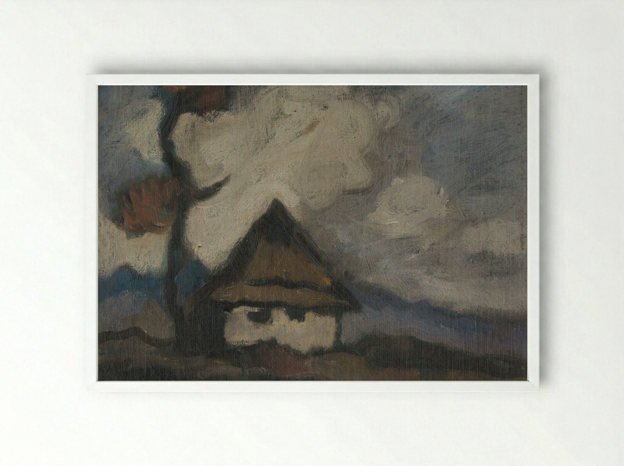 Solitude - Zolo Palugyay - Framed Print White