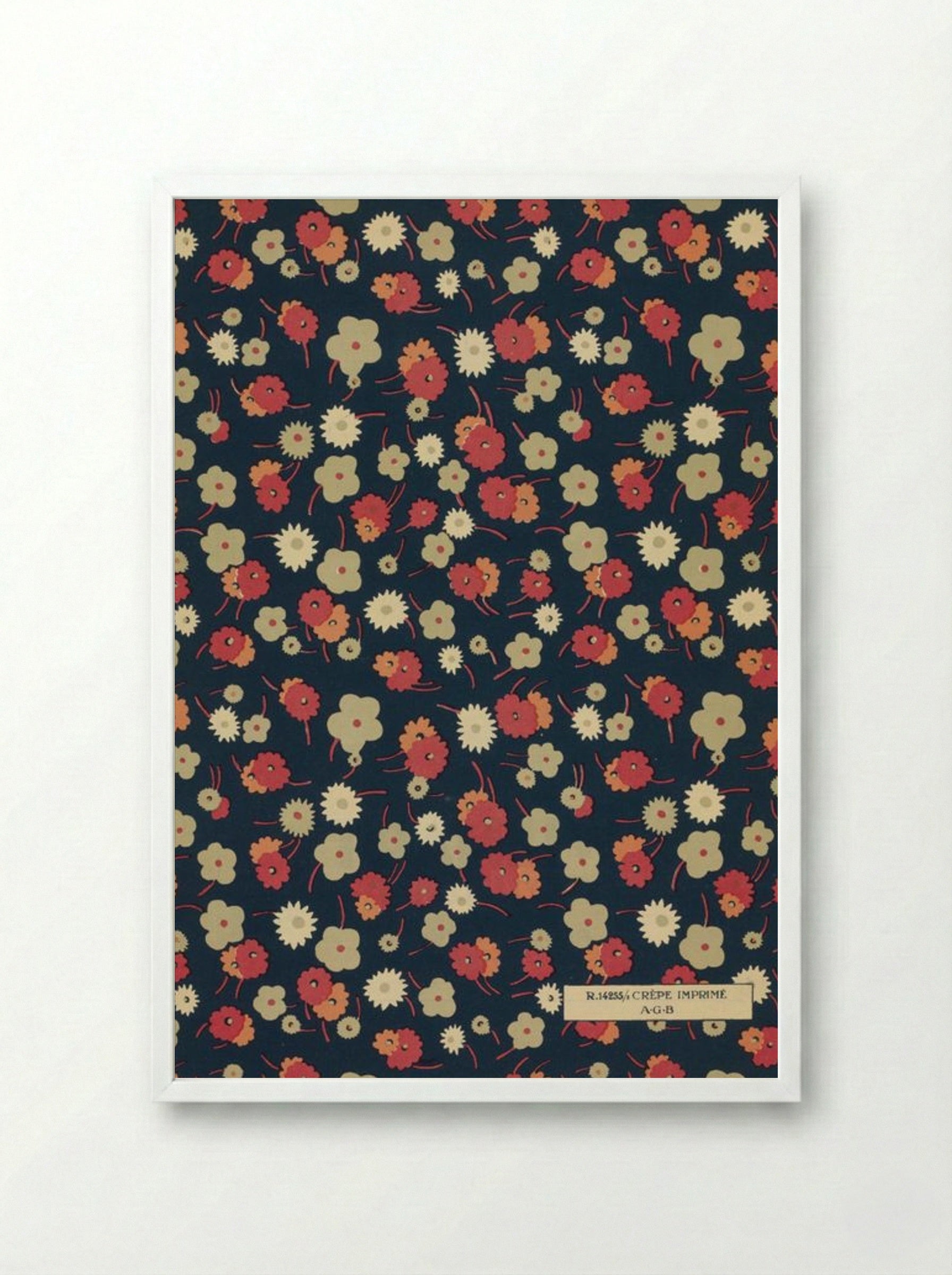 Feuillets de l'Élégance Féminine - Charles Goy - Framed Print White