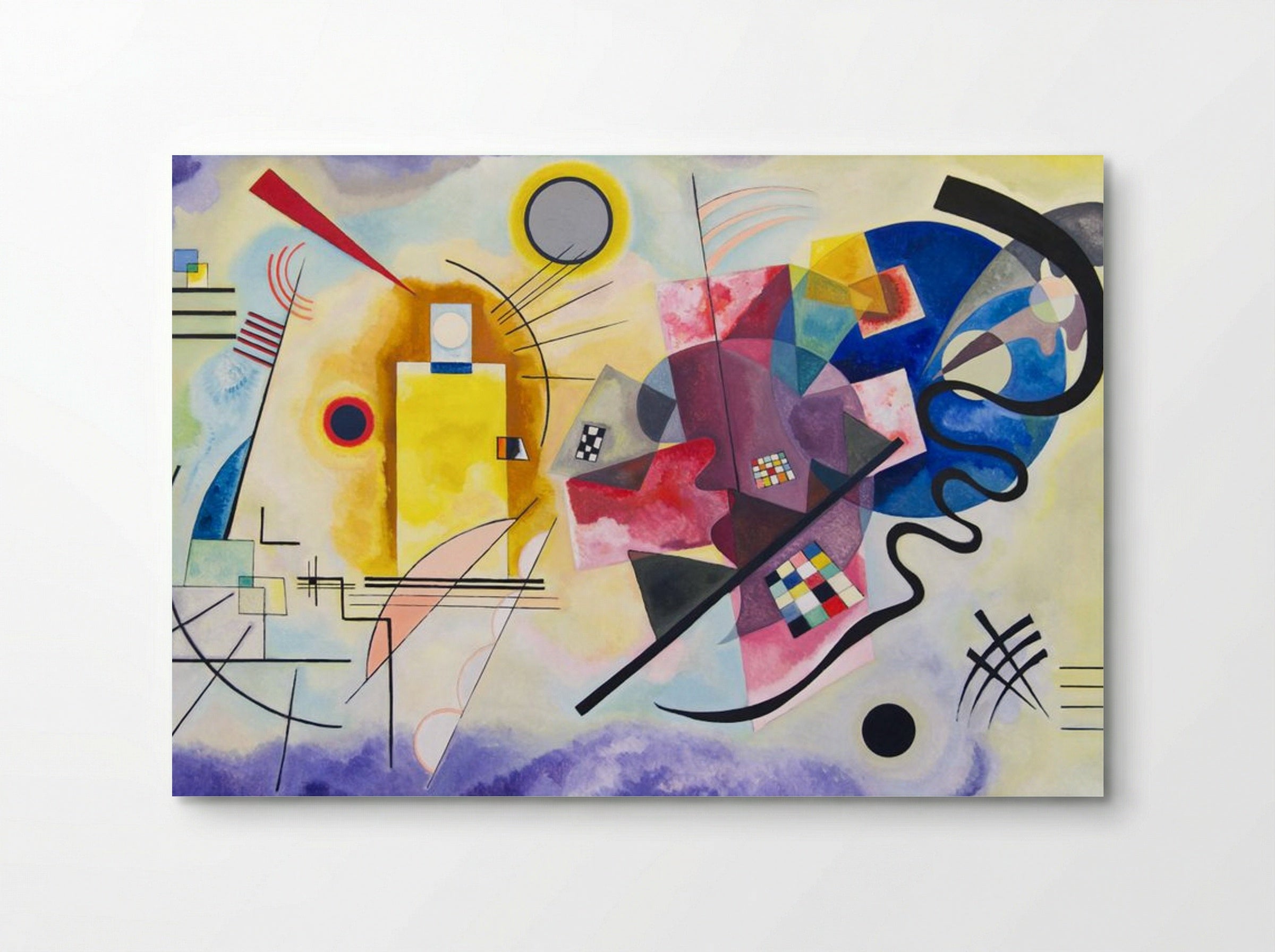 Yellow-Red-Blue - Wassily Kandinsky - Poster