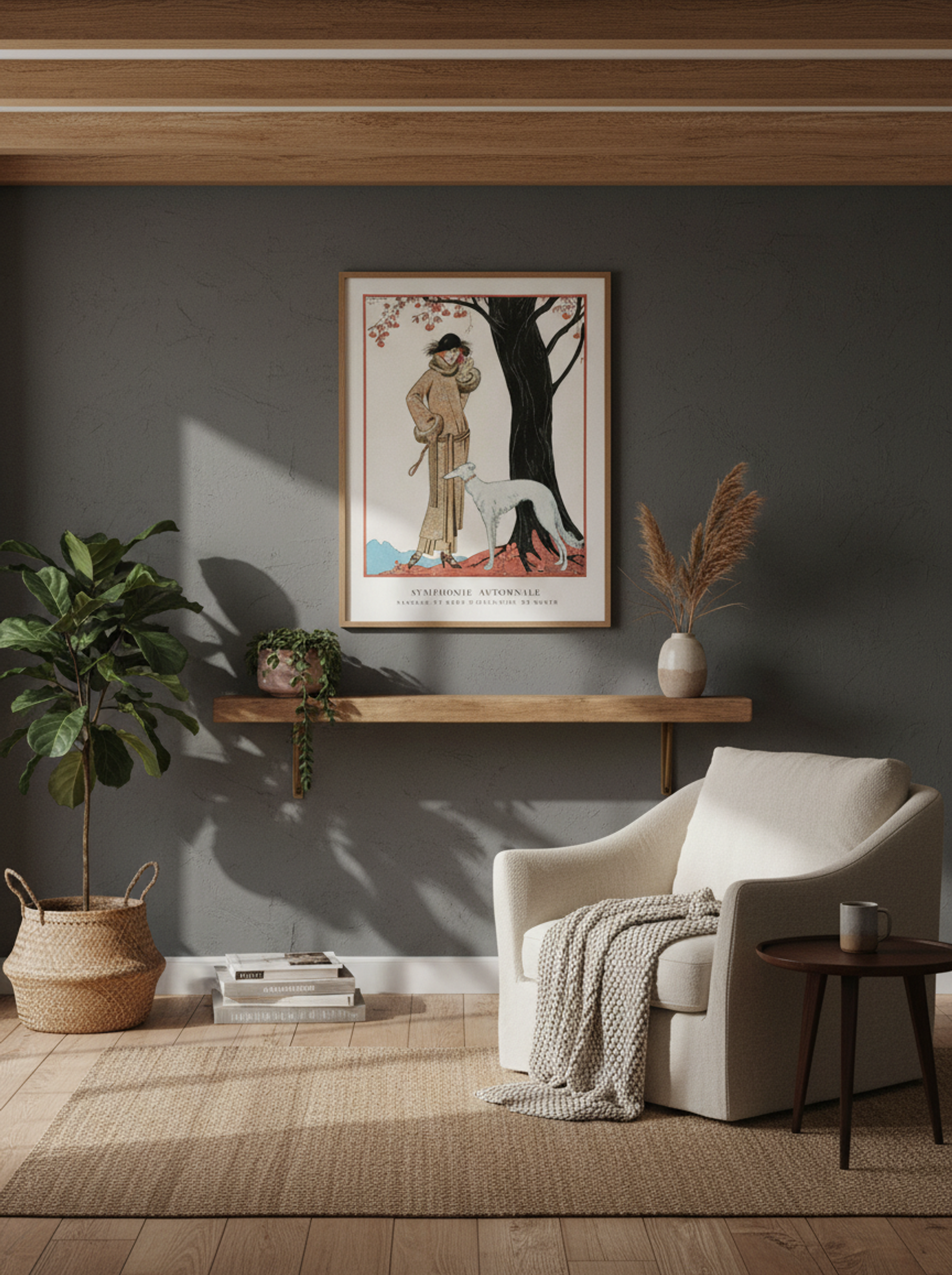 Autumn Symphony: Mantle and Afternoon Dress - George Barbier - Lifestyle