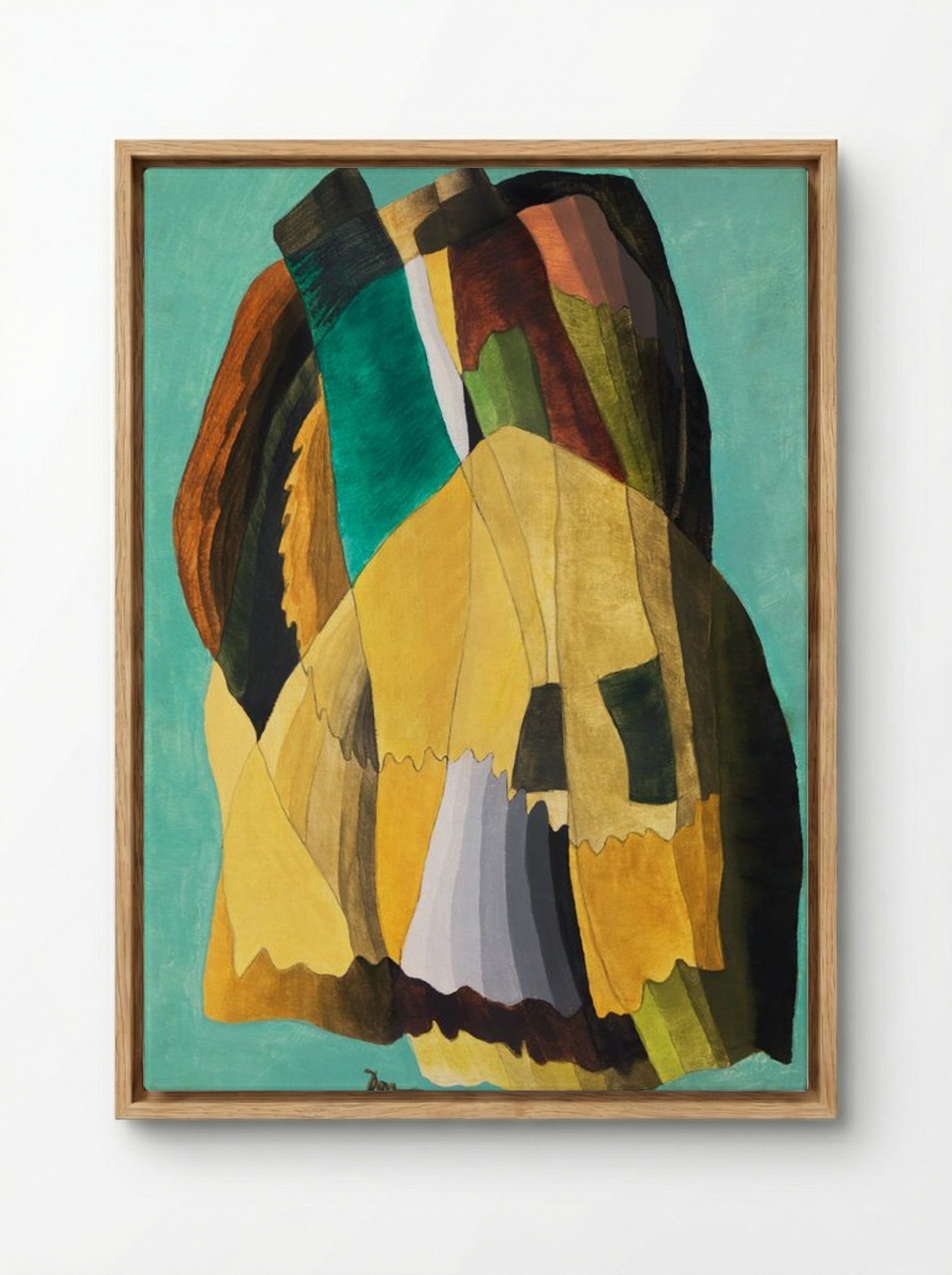 Shore Road - Arthur Dove - Framed Canvas Wood