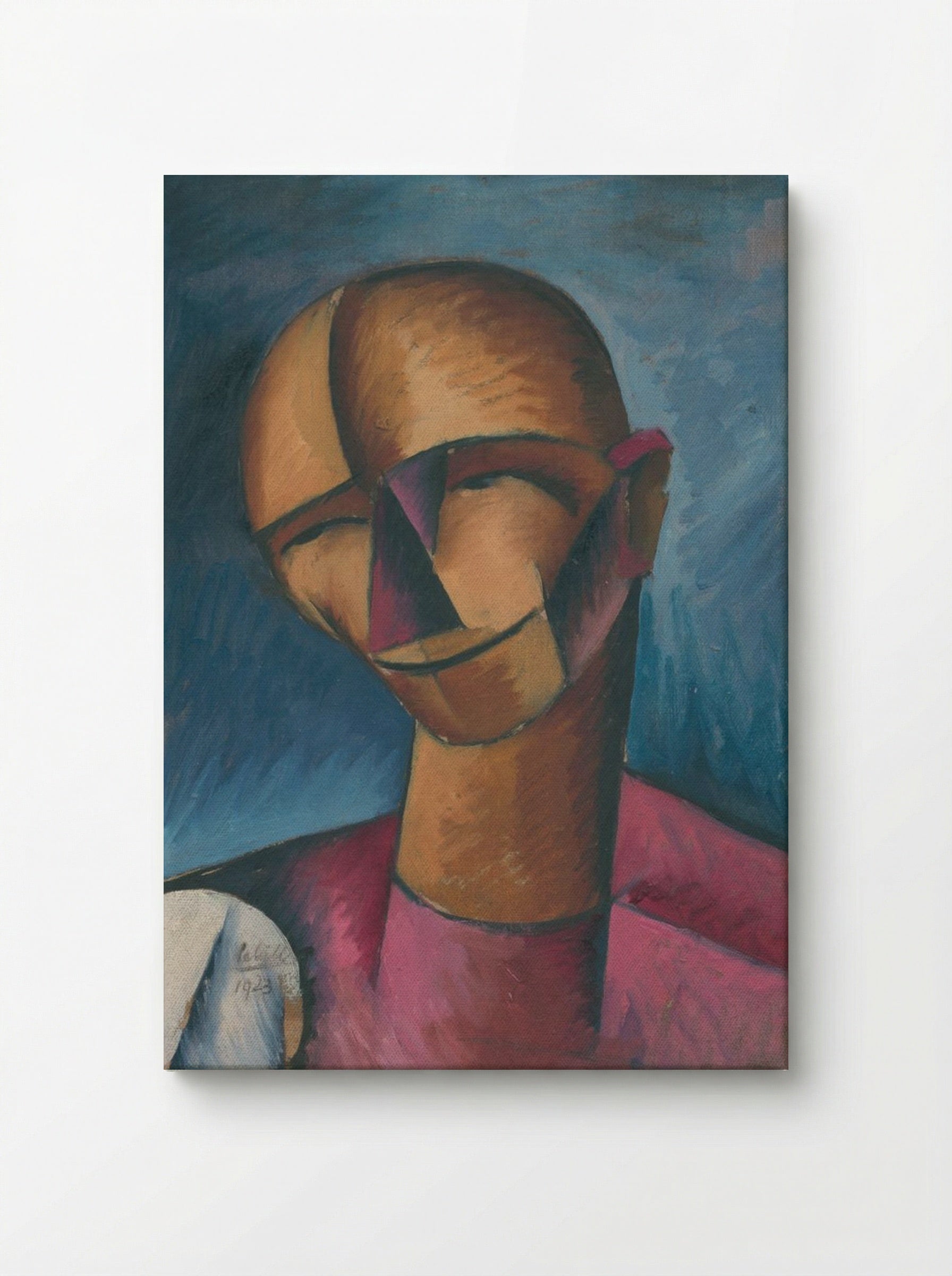 A Man's Head - Schiller Geyser - Canvas