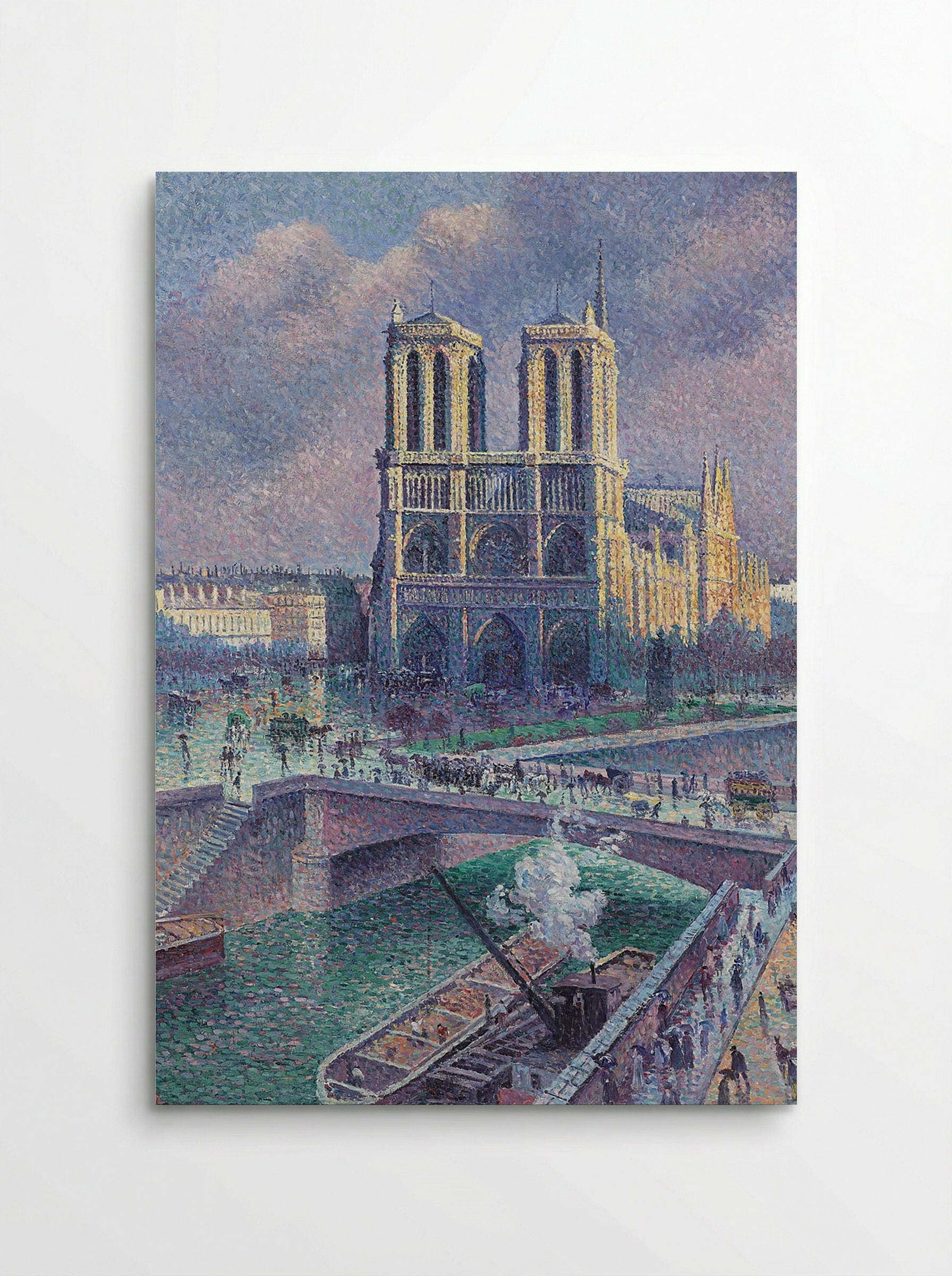 Notre Dame de Paris - Maximilien Luce - Poster
