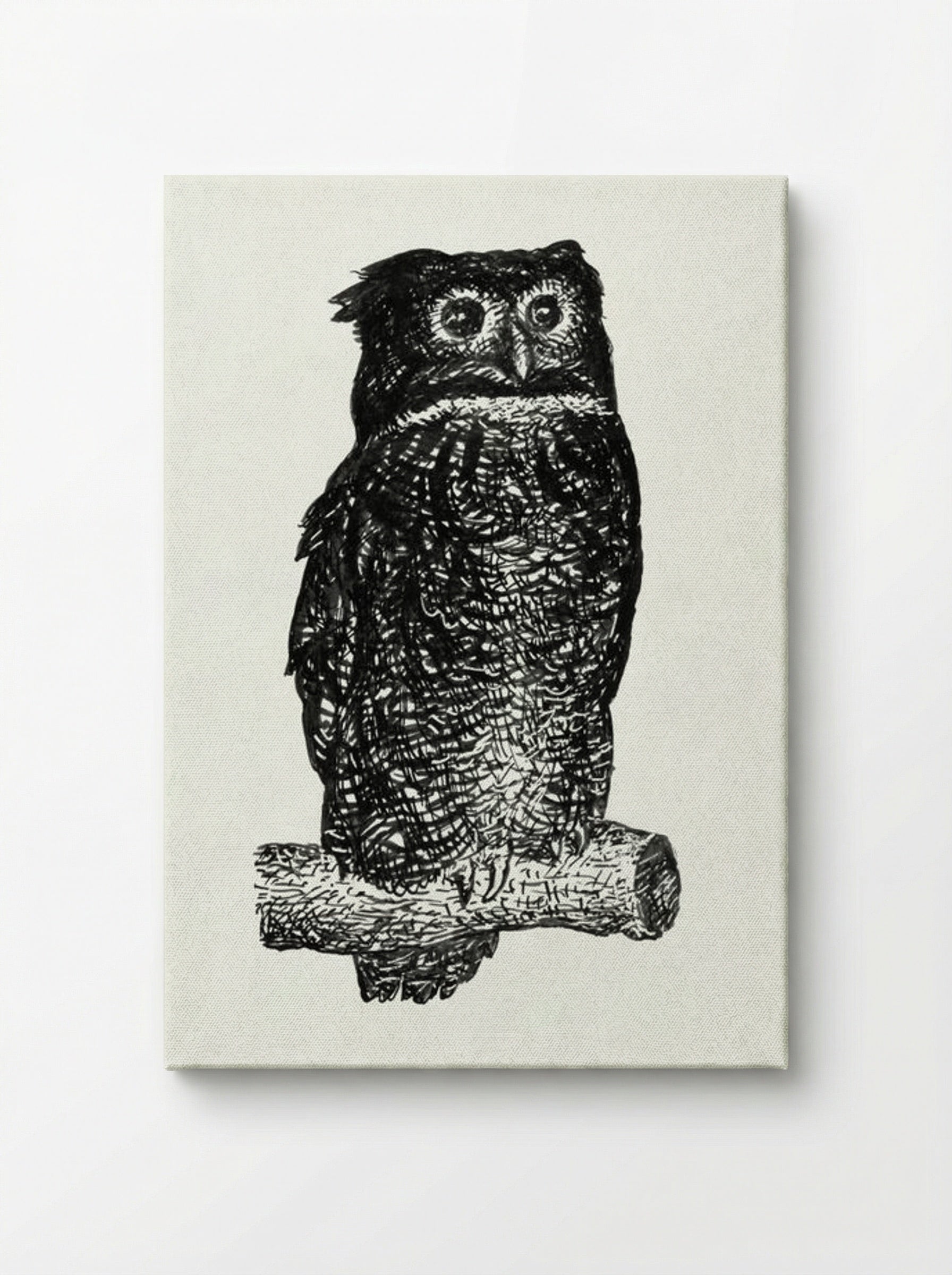 Owl - Leo Gestel - Canvas