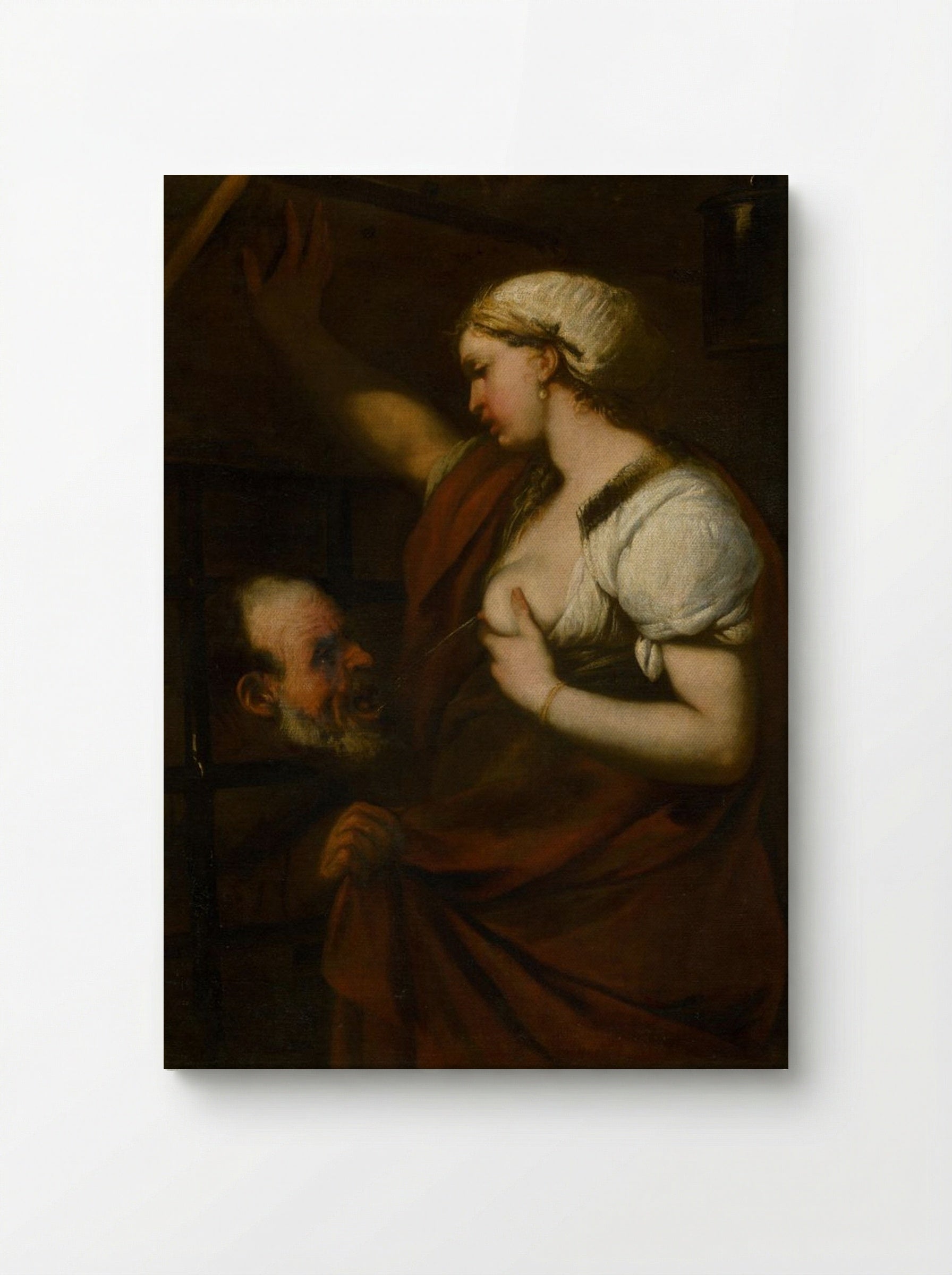 Roman Charity (Cimon and Pero) - Peter Paul Rubens - Canvas