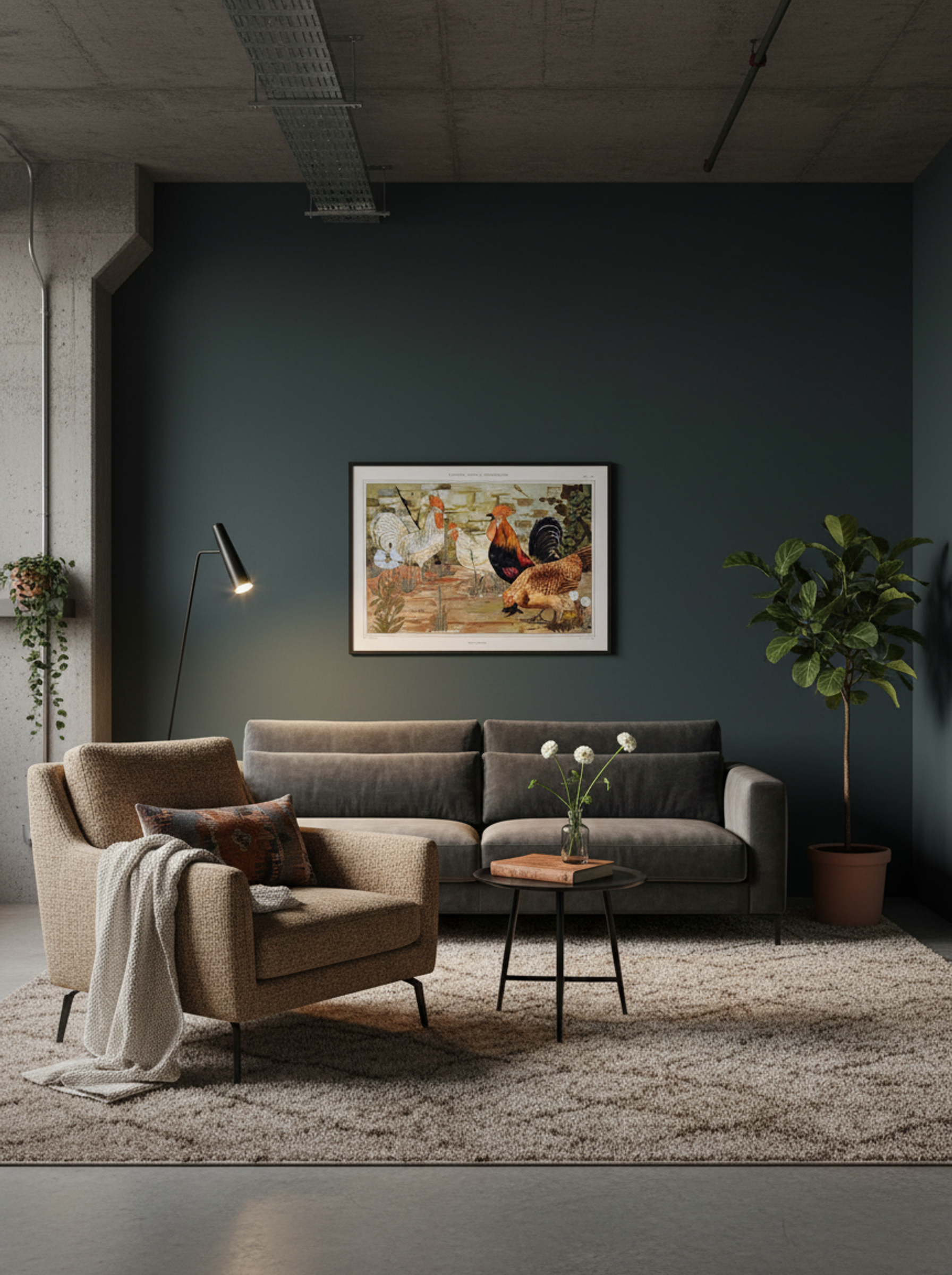 Coqs et Poules (From L'animal dans la décoration) - Maurice Pillard Verneuil - Lifestyle