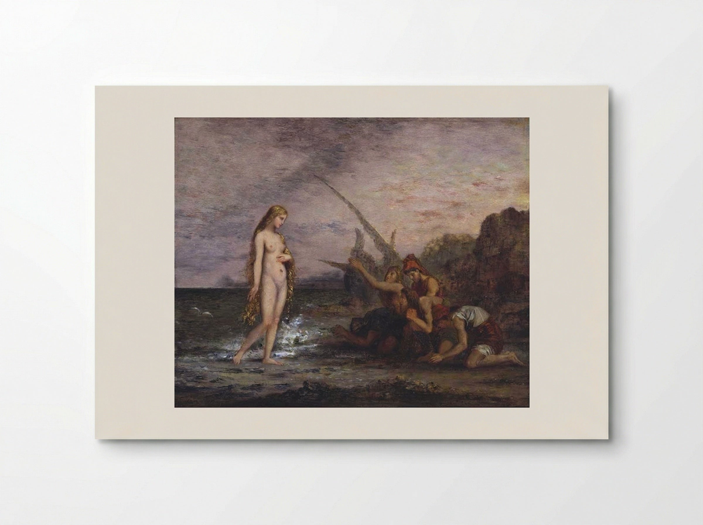 The Birth of Venus - Gustave Moreau - Poster