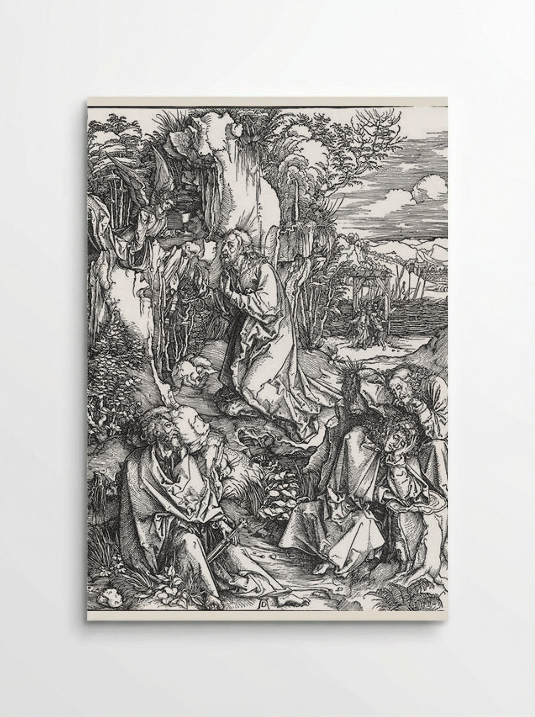 Christ on the Mount of Olives - Albrecht Dürer - Poster