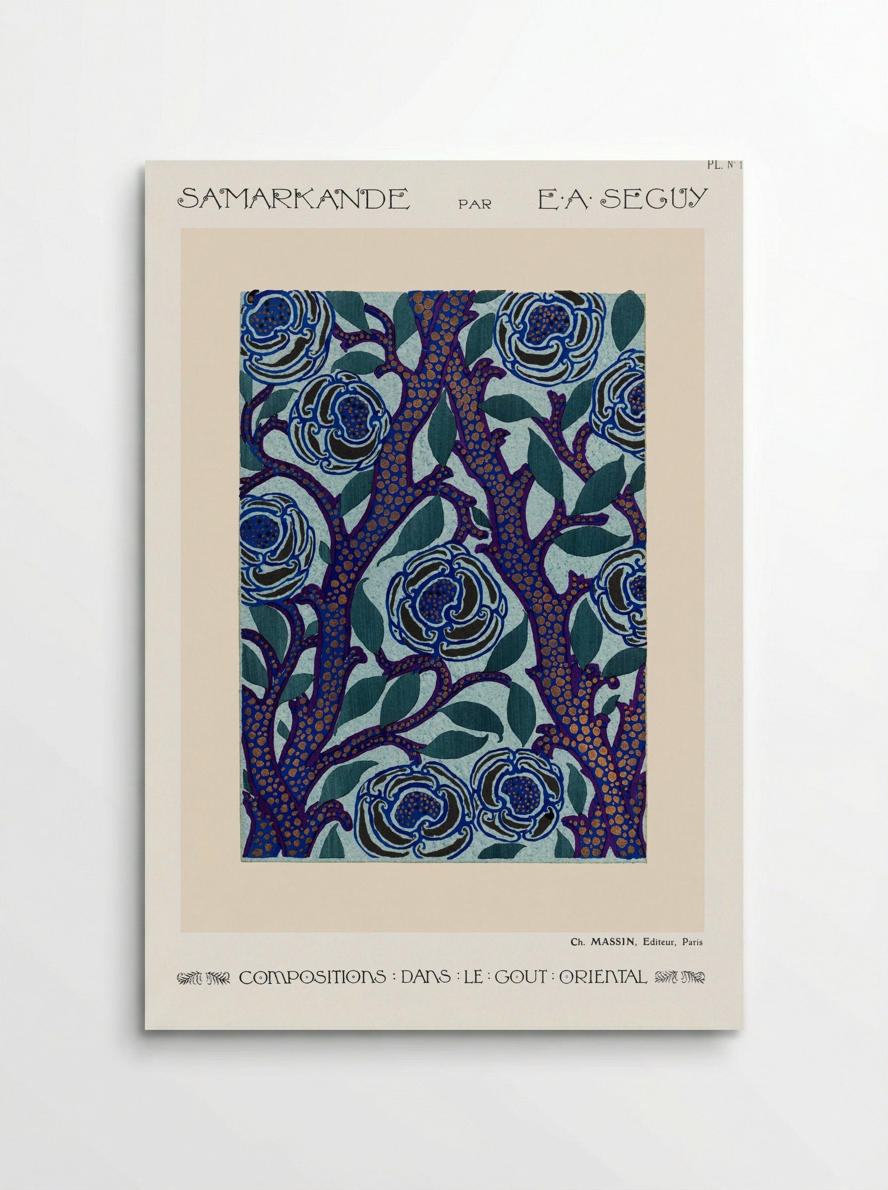 Samarkande, Plate 13 - Émile-Allain Séguy - Poster