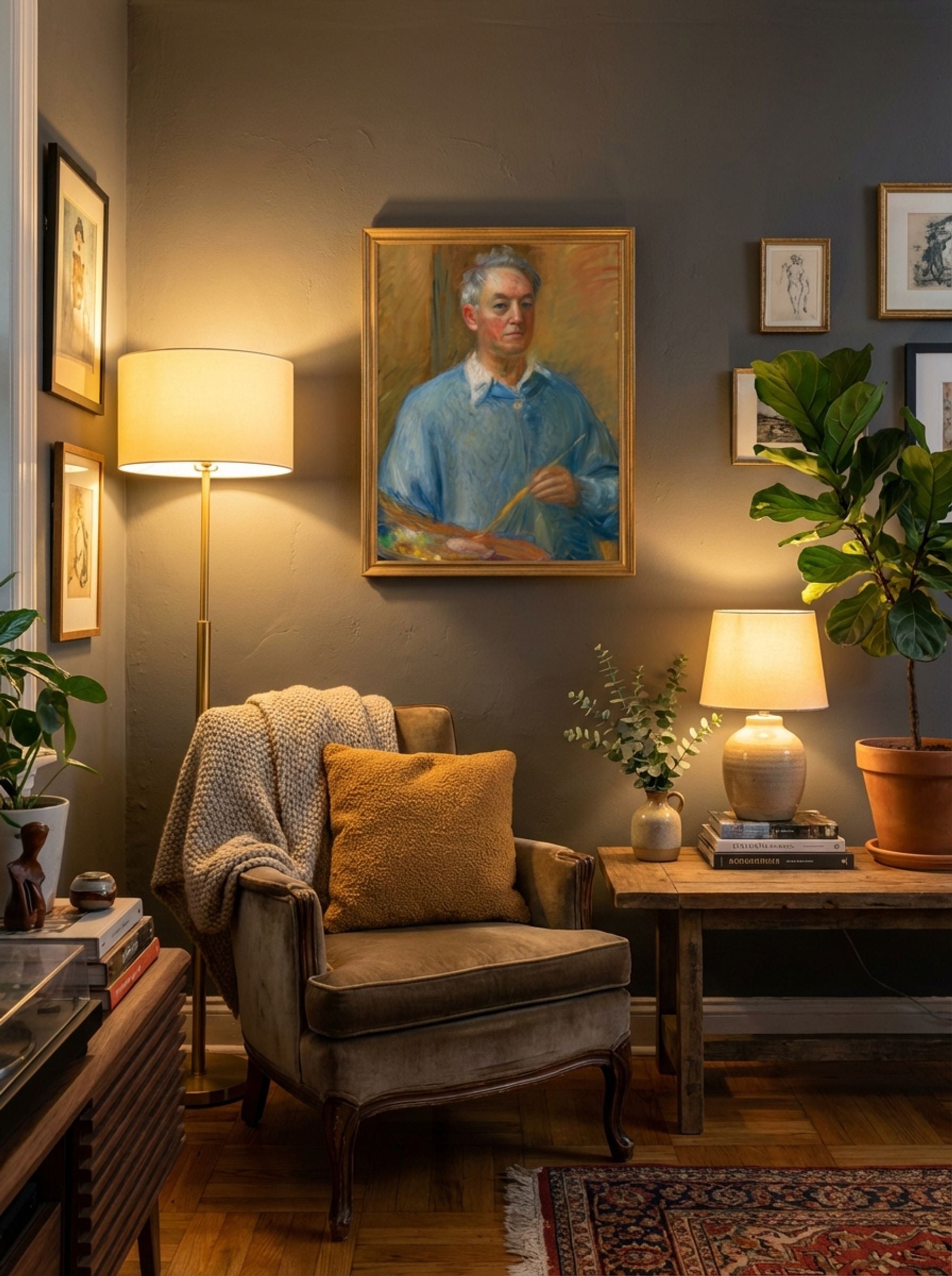 Self-Portrait - William Glackens - Lifestyle