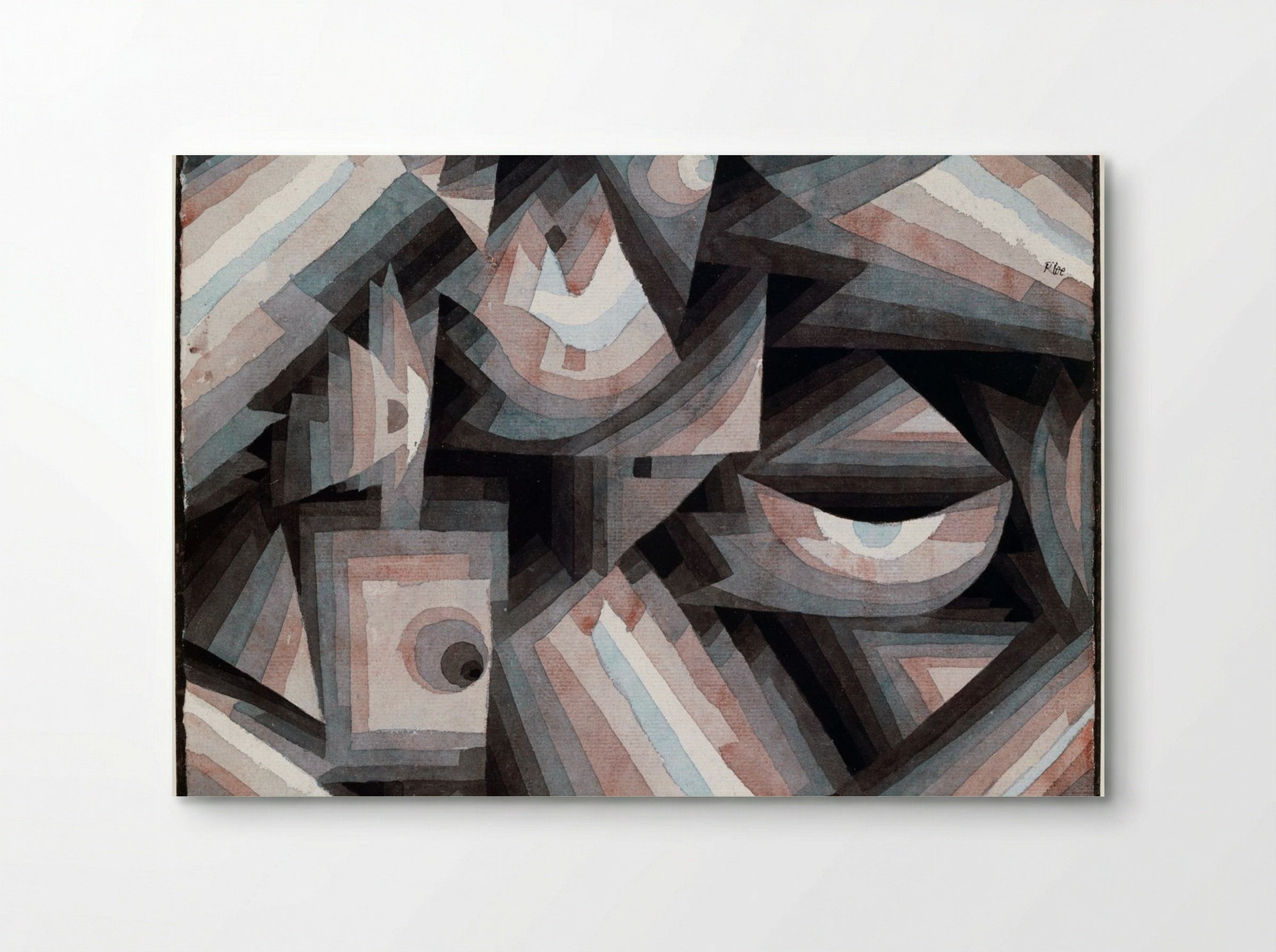 Crystal Gradation - Paul Klee - Poster