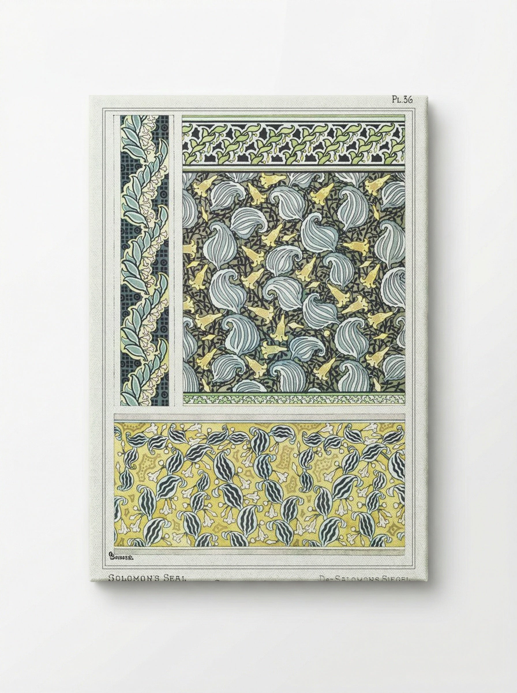 Sceau de Salomon (Solomon's Seal) - Maurice Pillard Verneuil - Canvas