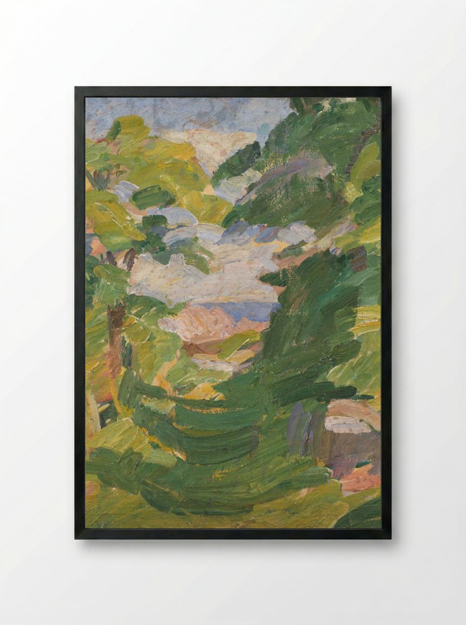 The Mind Christians - Edvard Weie - Framed Print Black