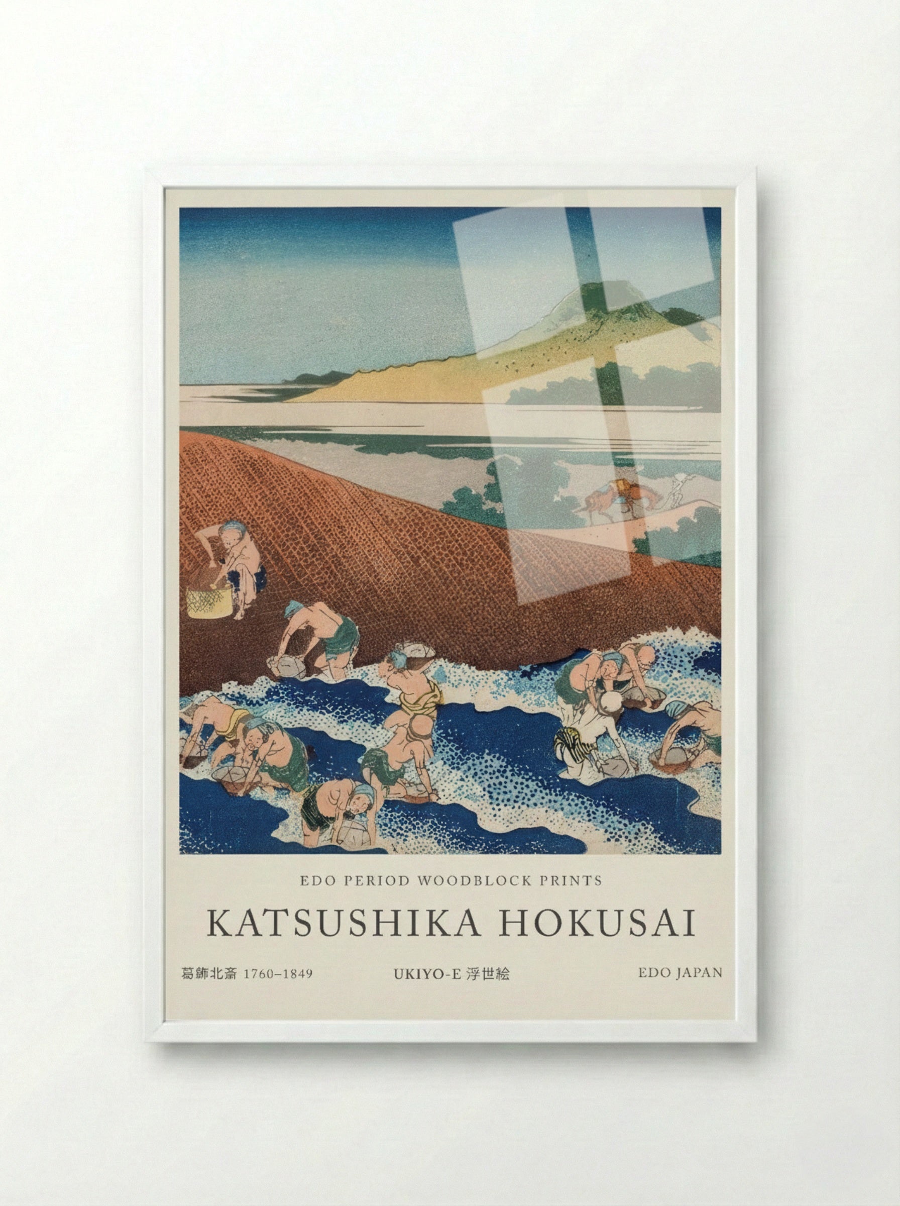 Fishing in the River Kinu – Fine Art Print