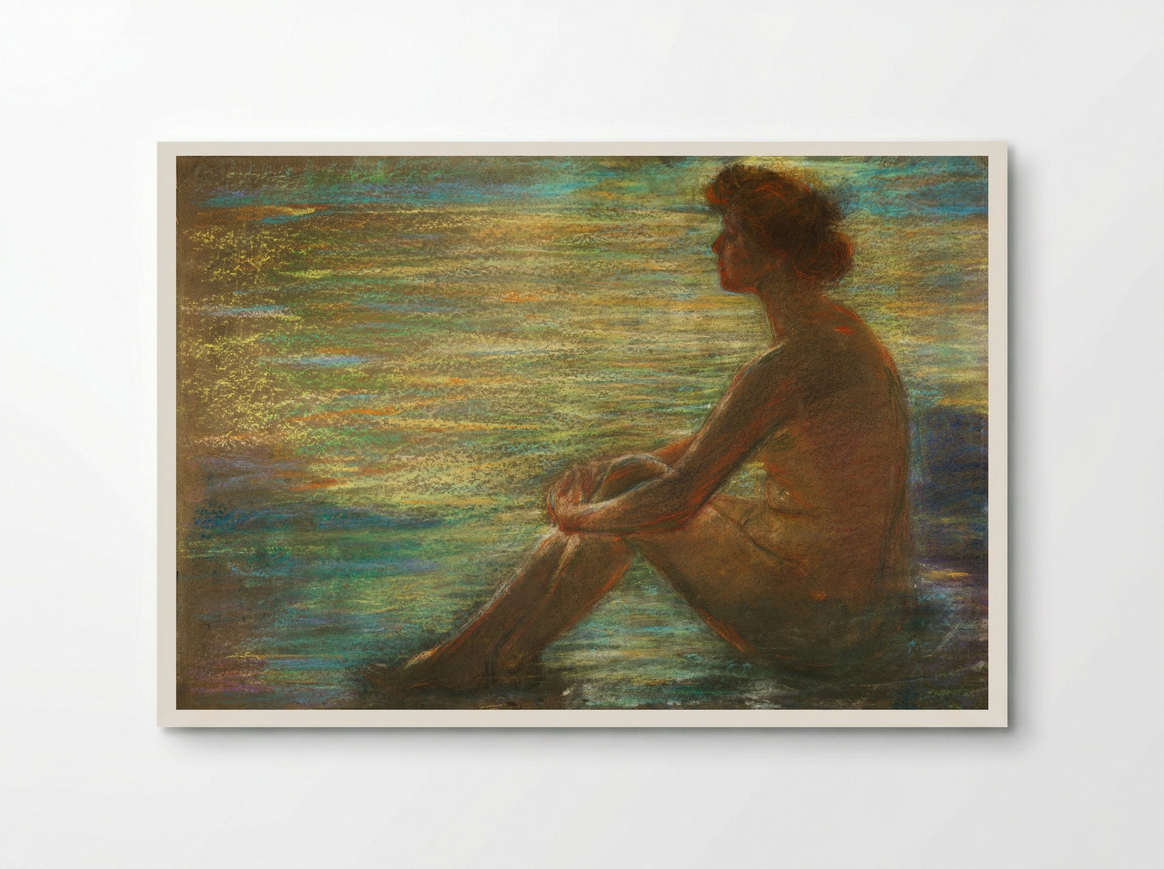 Nude Against Sea - Alice Pike Barney - Poster