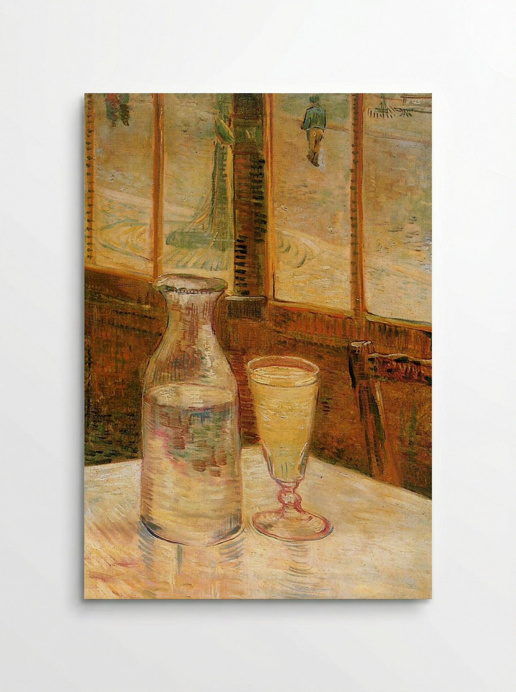 Glass of Absinthe and a Carafe - Vincent van Gogh - Poster