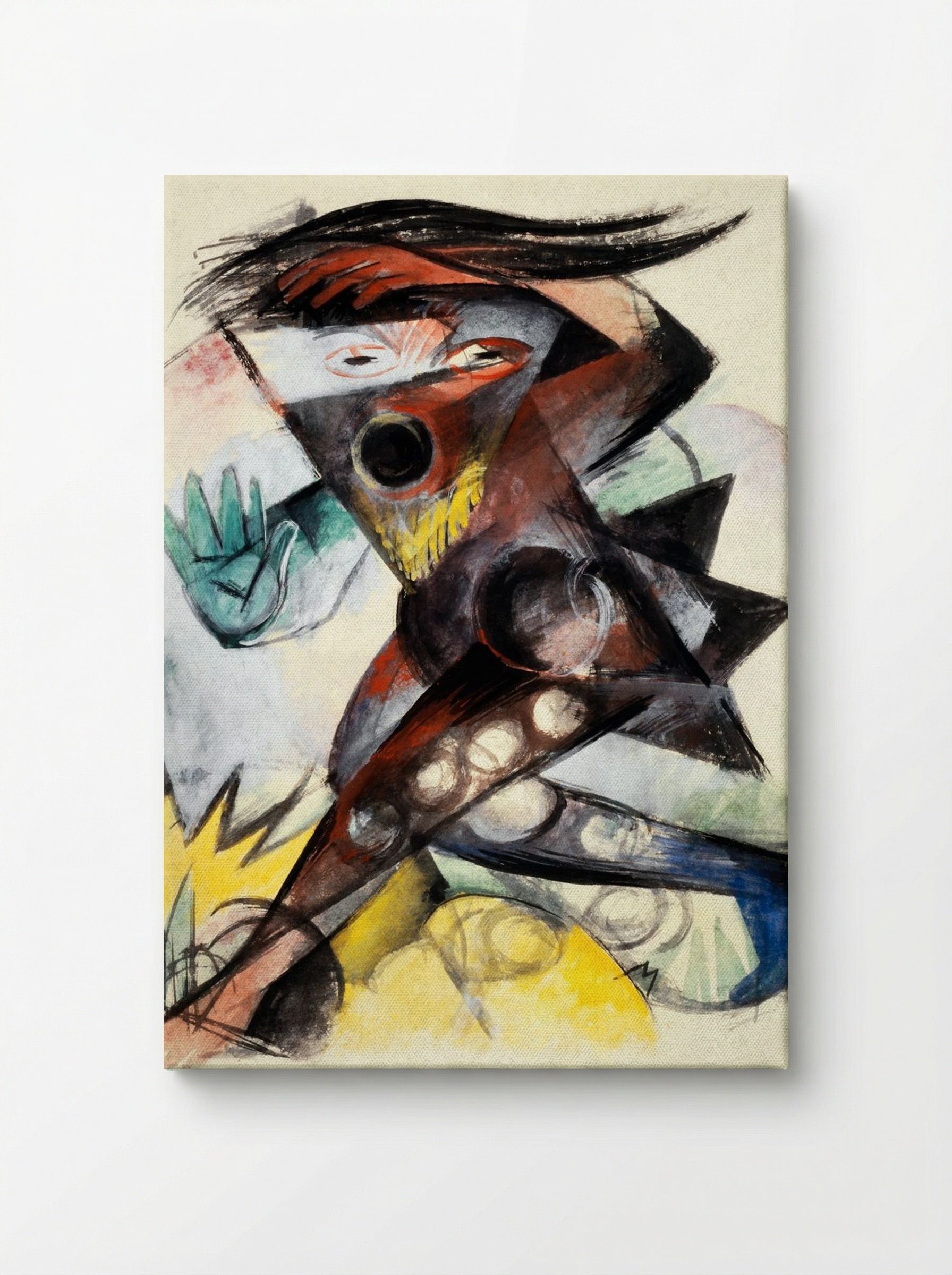 Caliban, Figurine for 'The Tempest' - Franz Marc - Canvas