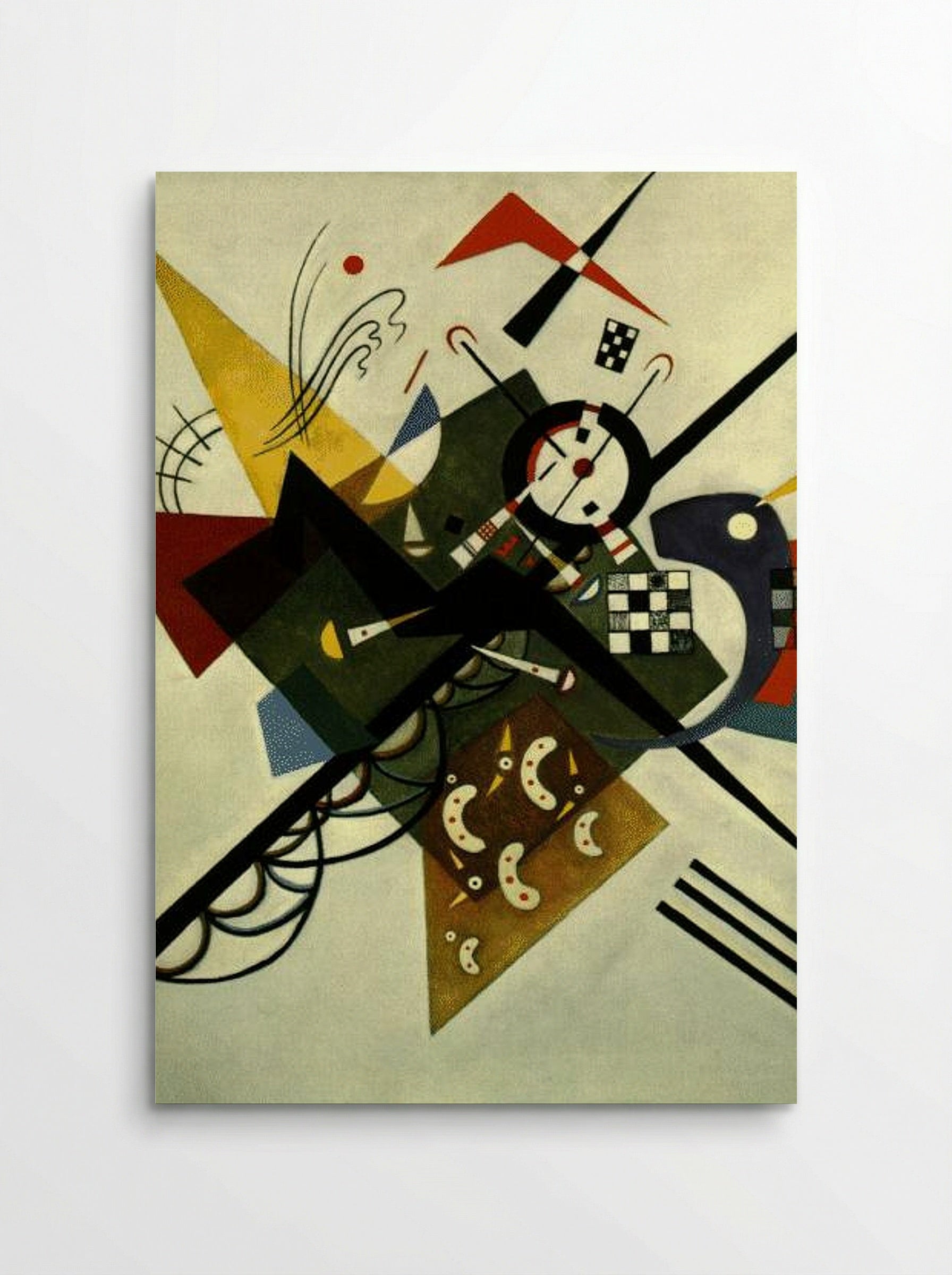 On White II - Wassily Kandinsky - Poster