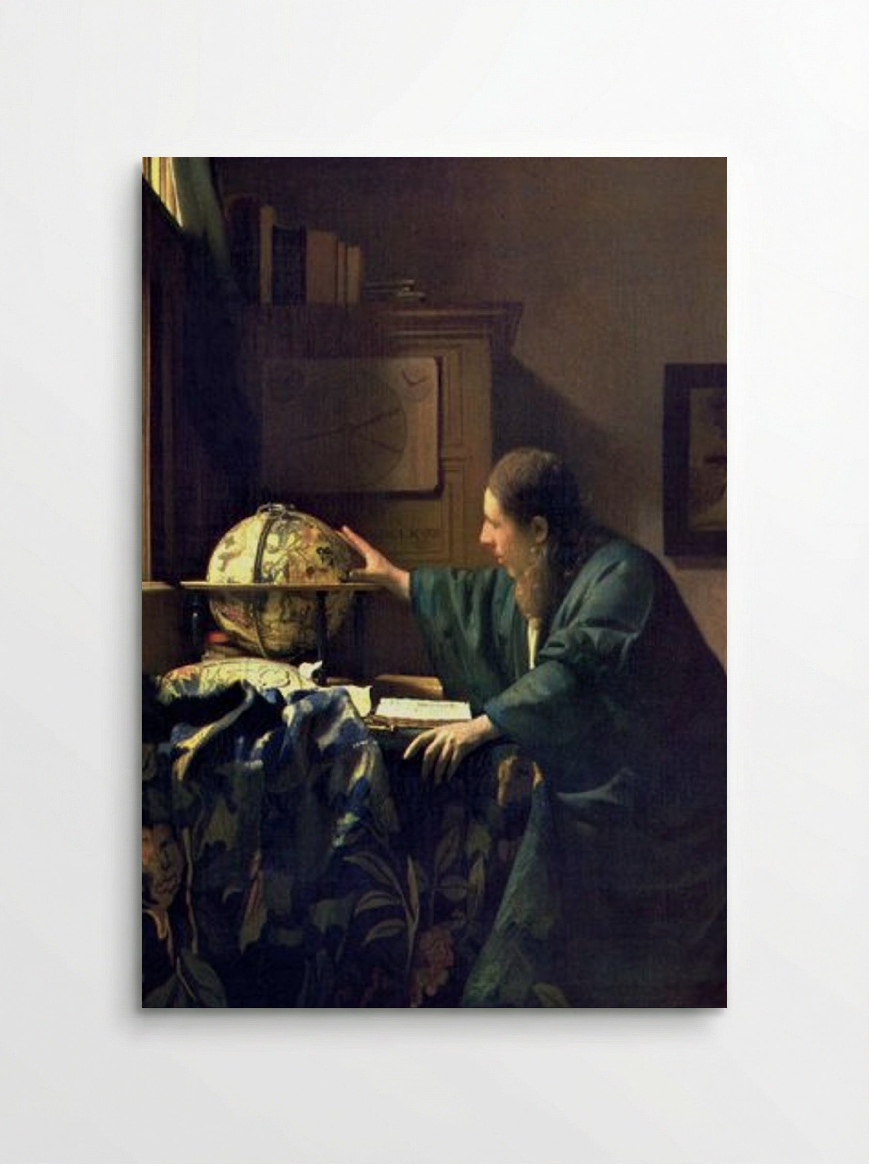 The Astronomer - Johannes Vermeer - Poster