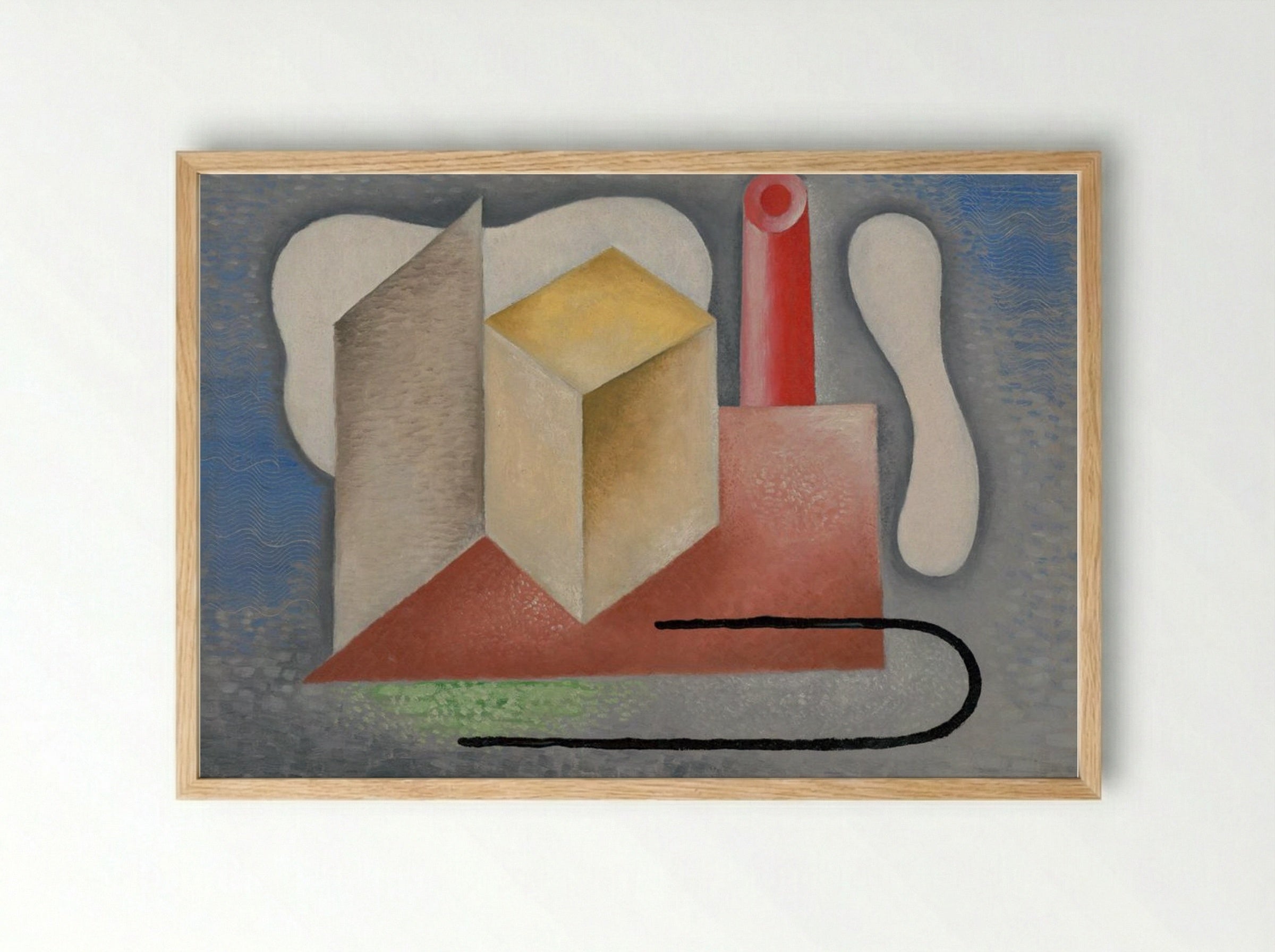 Factory - Mikuláš Galanda - Framed Print Wood