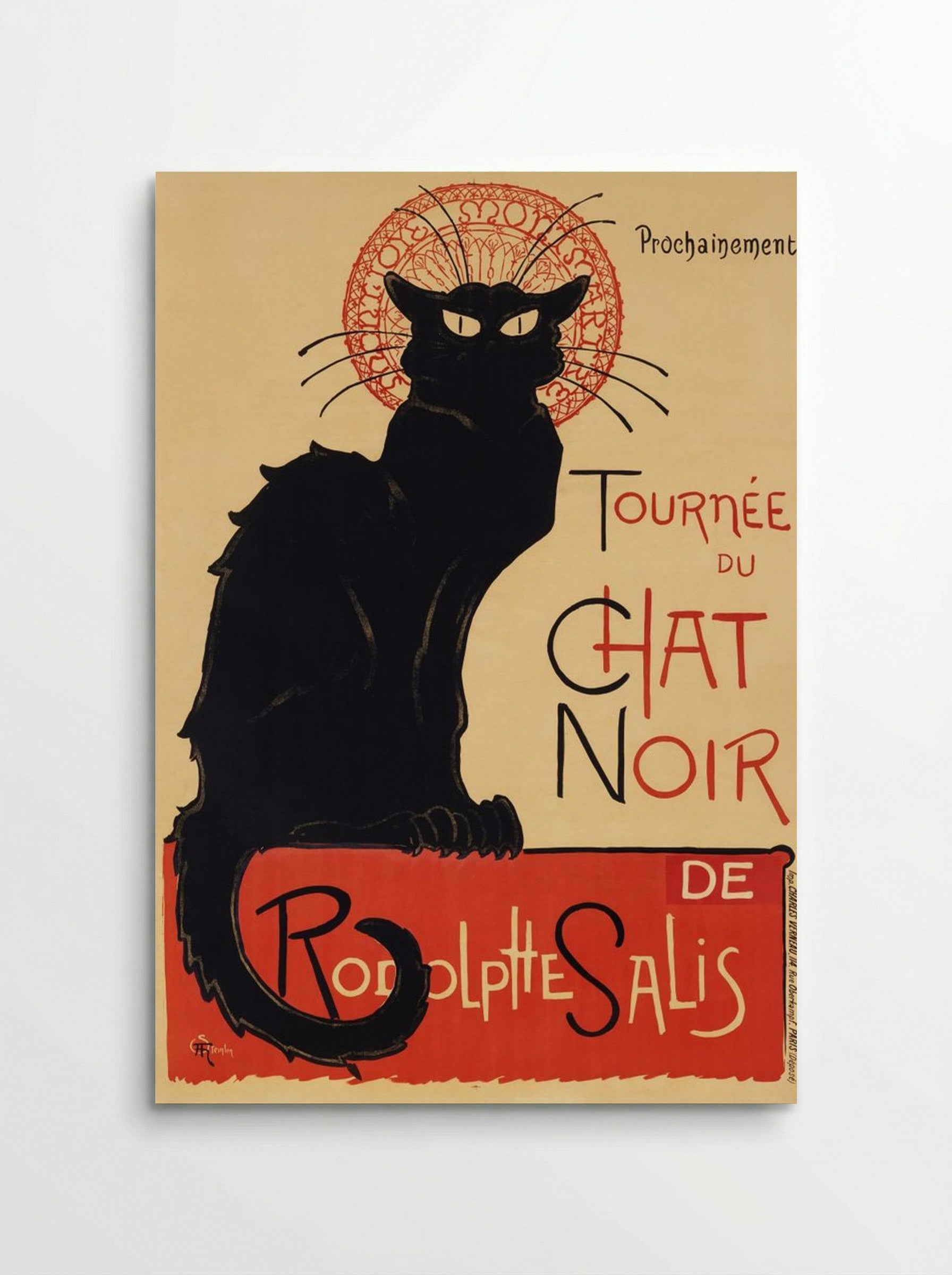 Tournée du Chat Noir - Théophile Alexandre Steinlen - Poster
