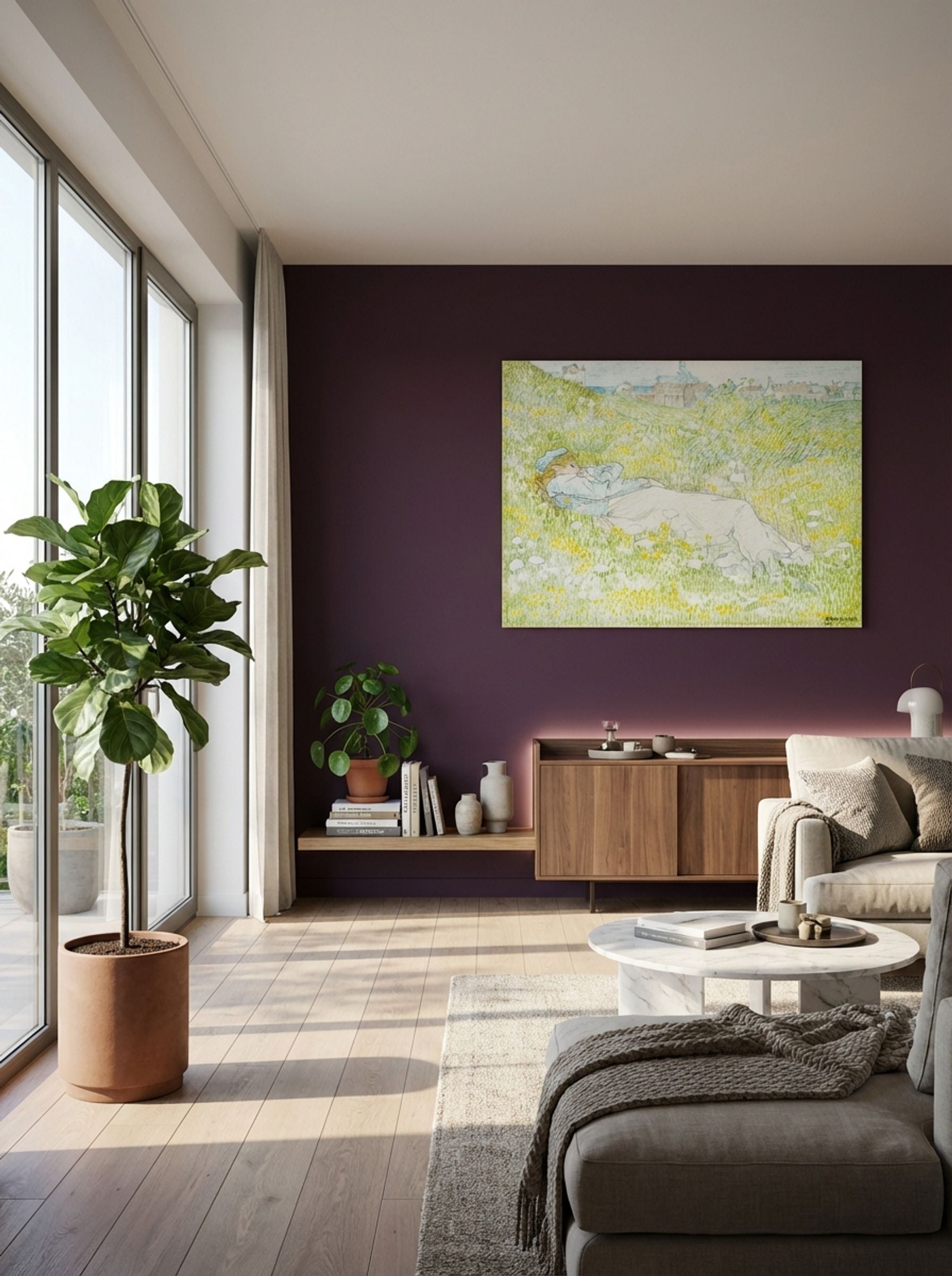 Woman Lying in the Dunes near Noordwijk - Jan Toorop - Lifestyle